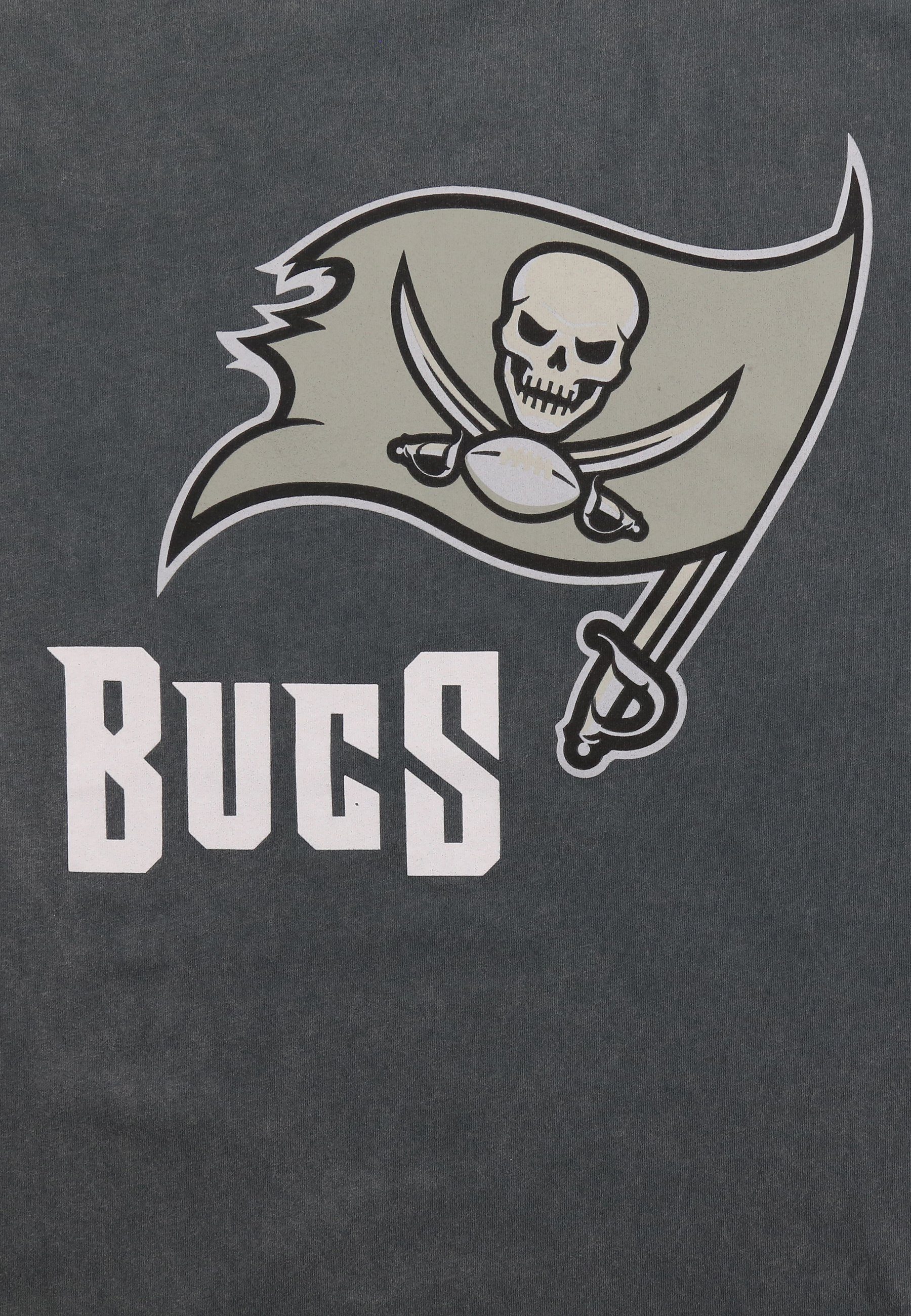 Recovered T-Shirt NFL BUCCS GOTS Bio-Baumwolle MONOCHROME zertifizierte