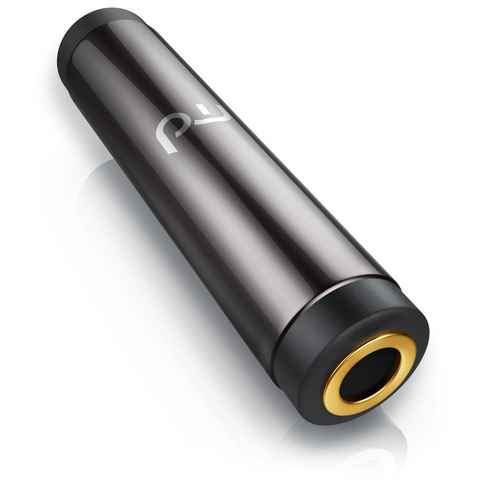 Primewire Audio-Adapter 3,5-mm-Klinke zu 3,5-mm-Klinke, Stereo Audio Klinken Buchse Kupplung Adapter, Voll-Metallkupplung