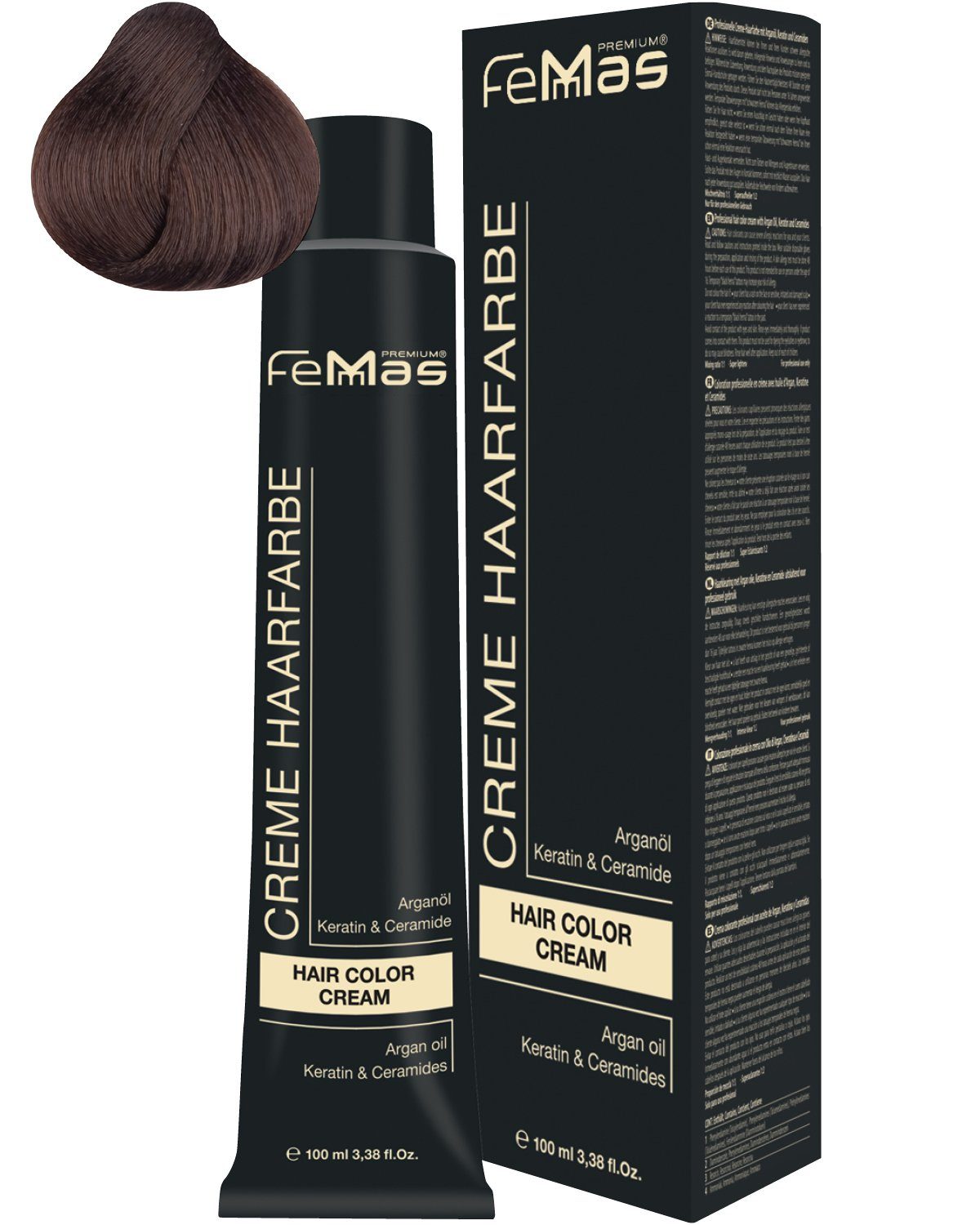 Femmas Premium Haarfarbe Femmas Hair Color, 1-tlg., Profi-Qualität