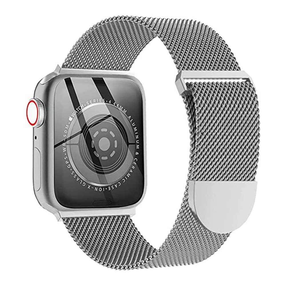 für 8/7 Uhrenarmband mit Magnet Metall Apple Ersatzarmband Series und Armband Armband 38/40/41mm für Verbesserter 42/44/45mm, iWatch XDeer Watch