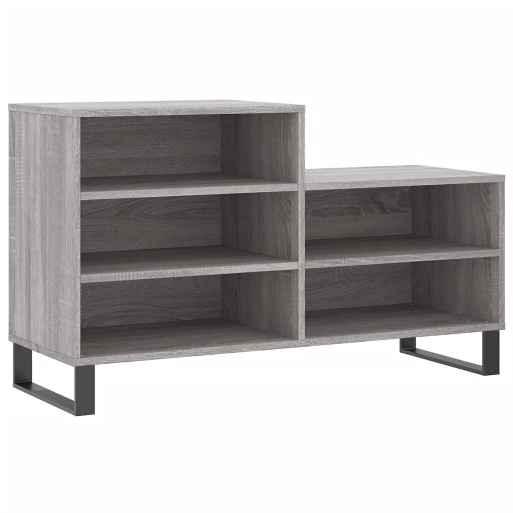 vidaXL Schuhregal Schuhregal Grau Sonoma 102x36x60 günstig online kaufen