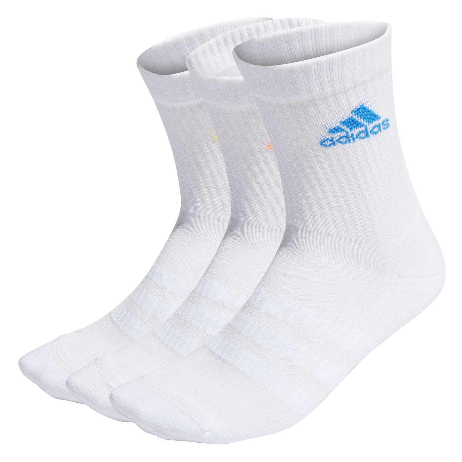 adidas Performance Sportsocken Crew Cushion (Fußgewölbeunterstützung, durchgehend gepolstert)