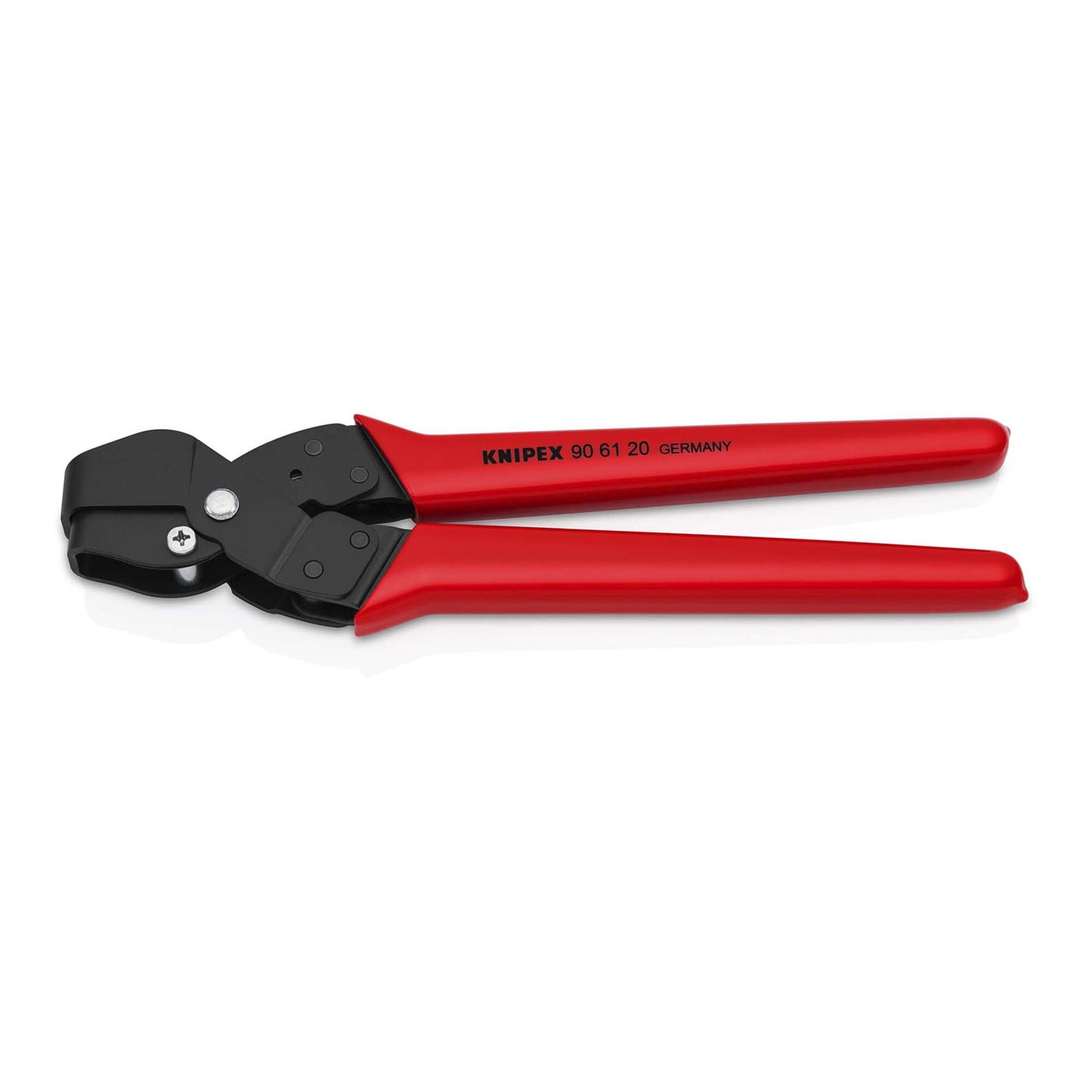 Knipex Spitzzange KNIPEX 90 61 20 Ausklinkzange mit Kunststoff-Hüllen brüniert 250 mm