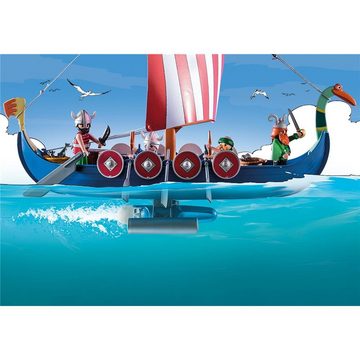 Playmobil® Adventskalender Asterix 71087 - Piraten (75-tlg), Spielwelt mit Figuren, für Kinder ab 5 Jahren