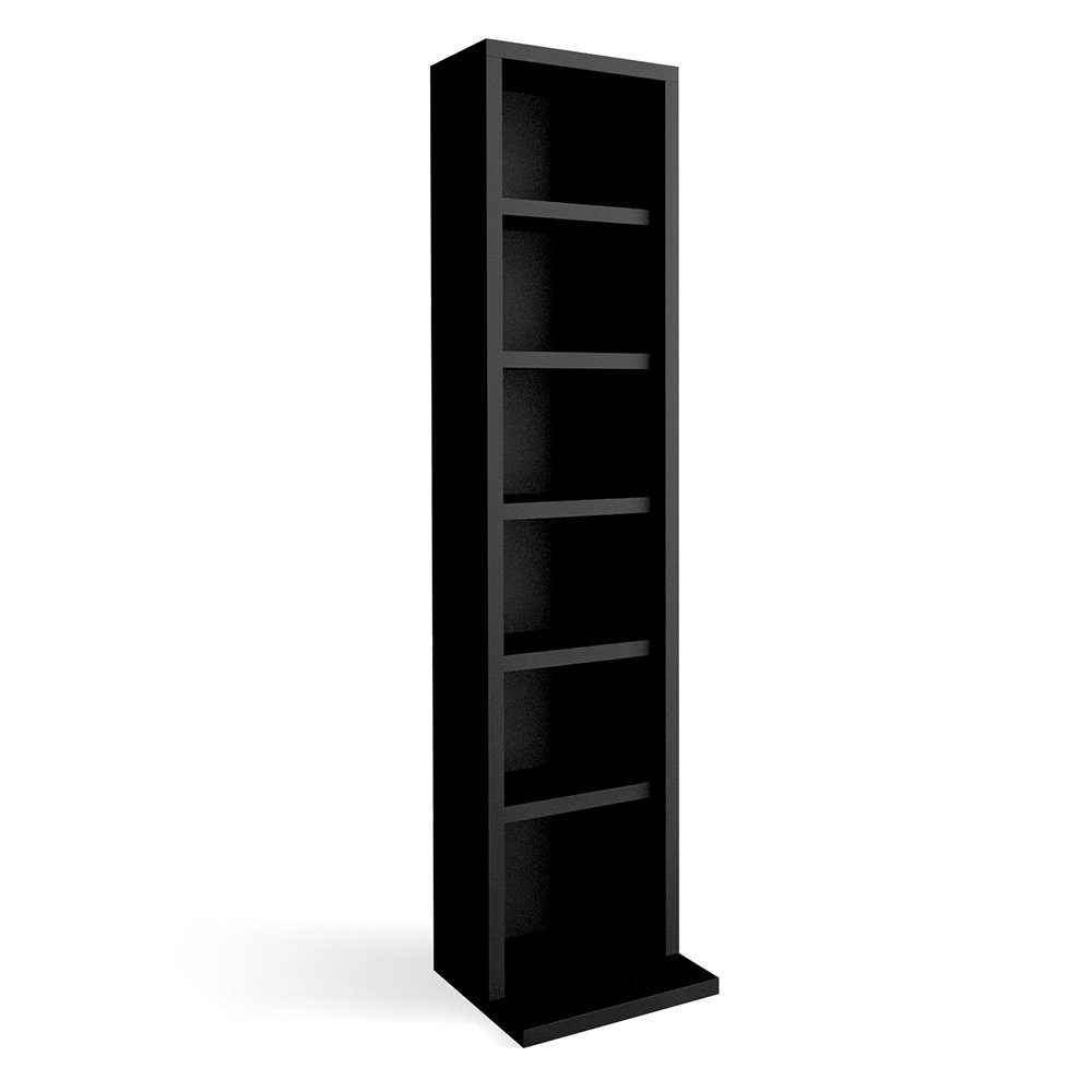 Vicco CD-Regal, Schwarz, 21 x 91.8 günstig online kaufen