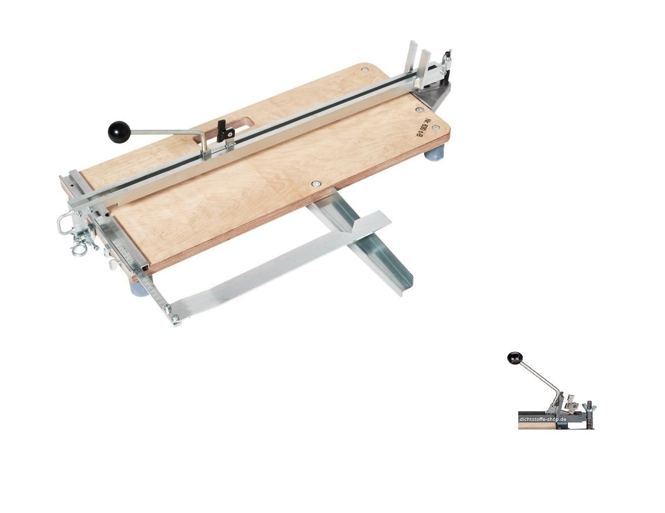 Hufa manueller Fliesenschneider Hufa Fliesenschneider Schneidhexe 630 Klassic c-B 630mm, Schneidbare Fliesenstärke max.: 20 mm