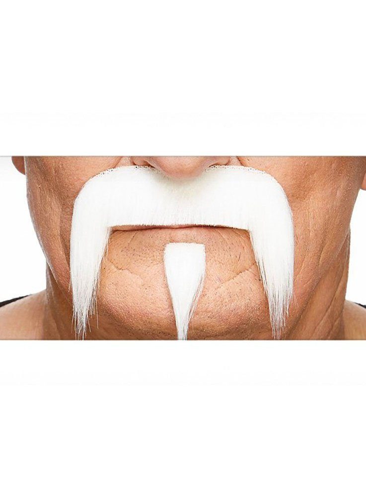 Metamorph Kostüm The Zappa Bart, Hochwertiger, selbstklebender Kunstbart aus Handarbeit