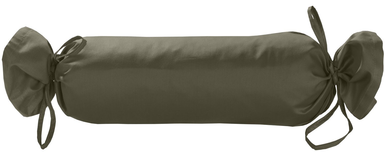BETTWAESCHE-MIT-STIL Nackenrollenbezug Mako Satin Nackenrollen Bezug günstig online kaufen