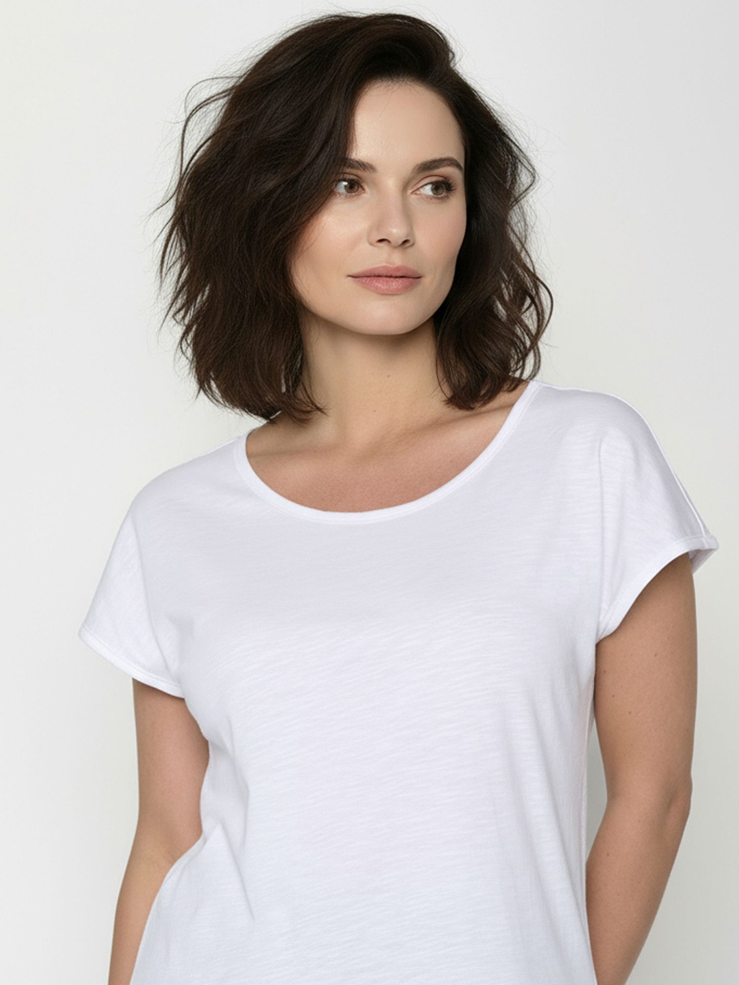 GreenBomb T-Shirt Cool Basic Motiv Basic (1-tlg., 1) Rundhalsausschnitt, Bio-Baumwolle, GOTS Zertifiziert