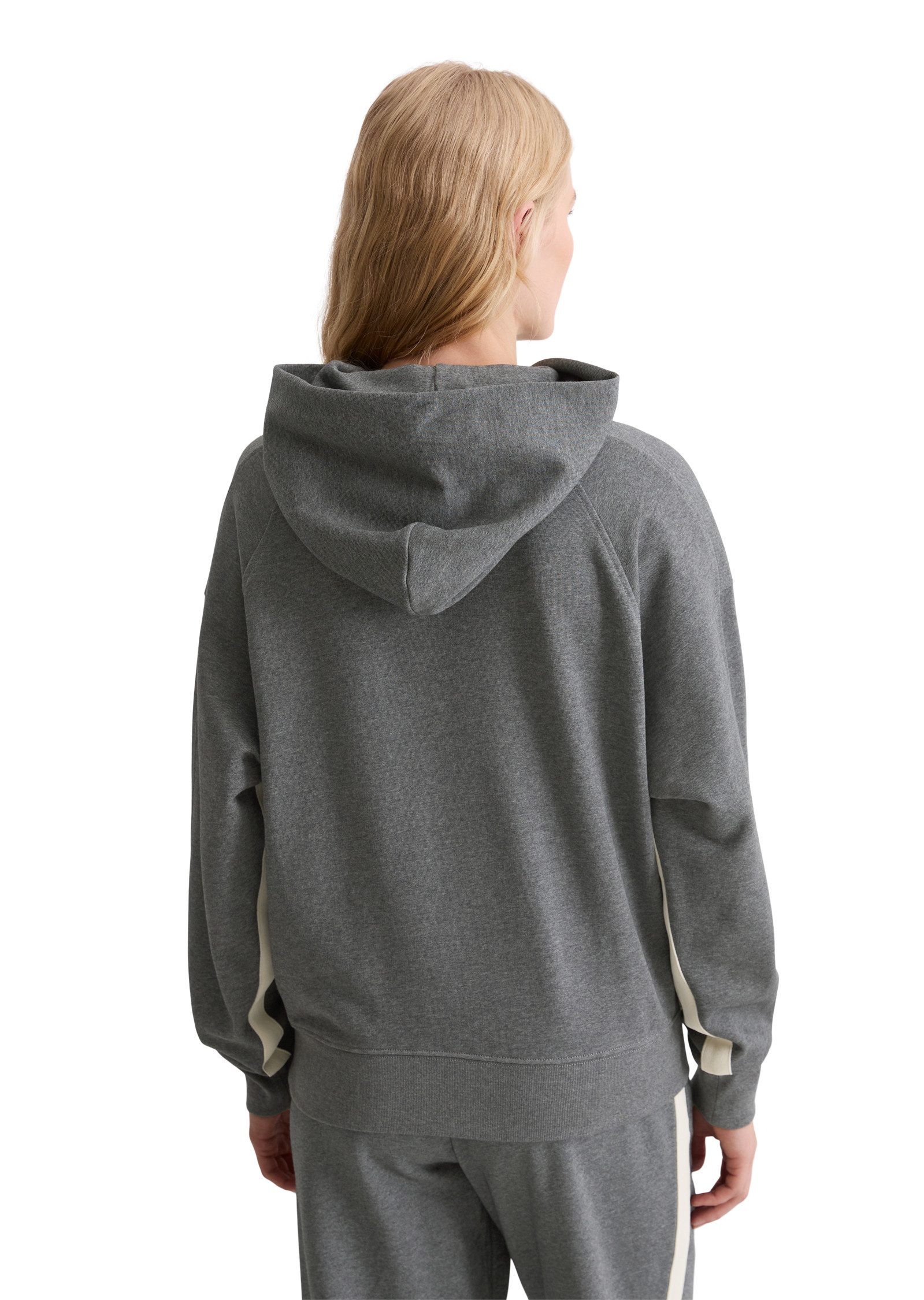 Marc O'Polo Kapuzensweatshirt mit Logo-Stickerei günstig online kaufen