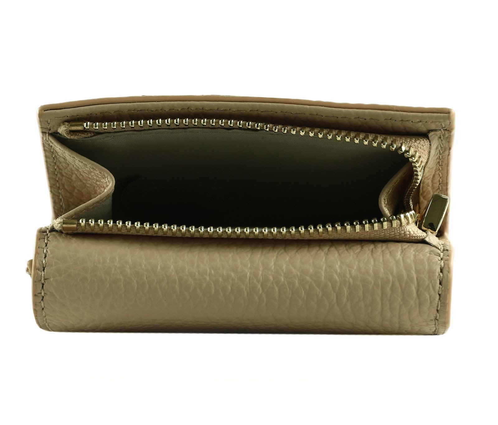 COCCINELLE Geldbörse Wallet Grained Leather, aus echtem Rindsleder mit RFID-Blocker Schutz