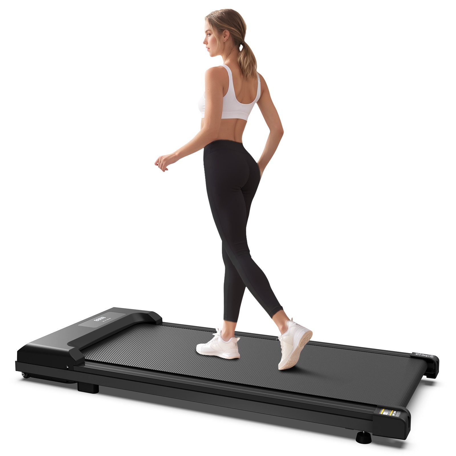 Laufband Laufmaschine 1-6 km/h 12 Programme Laufbänder Mit Fembedienung Gehband