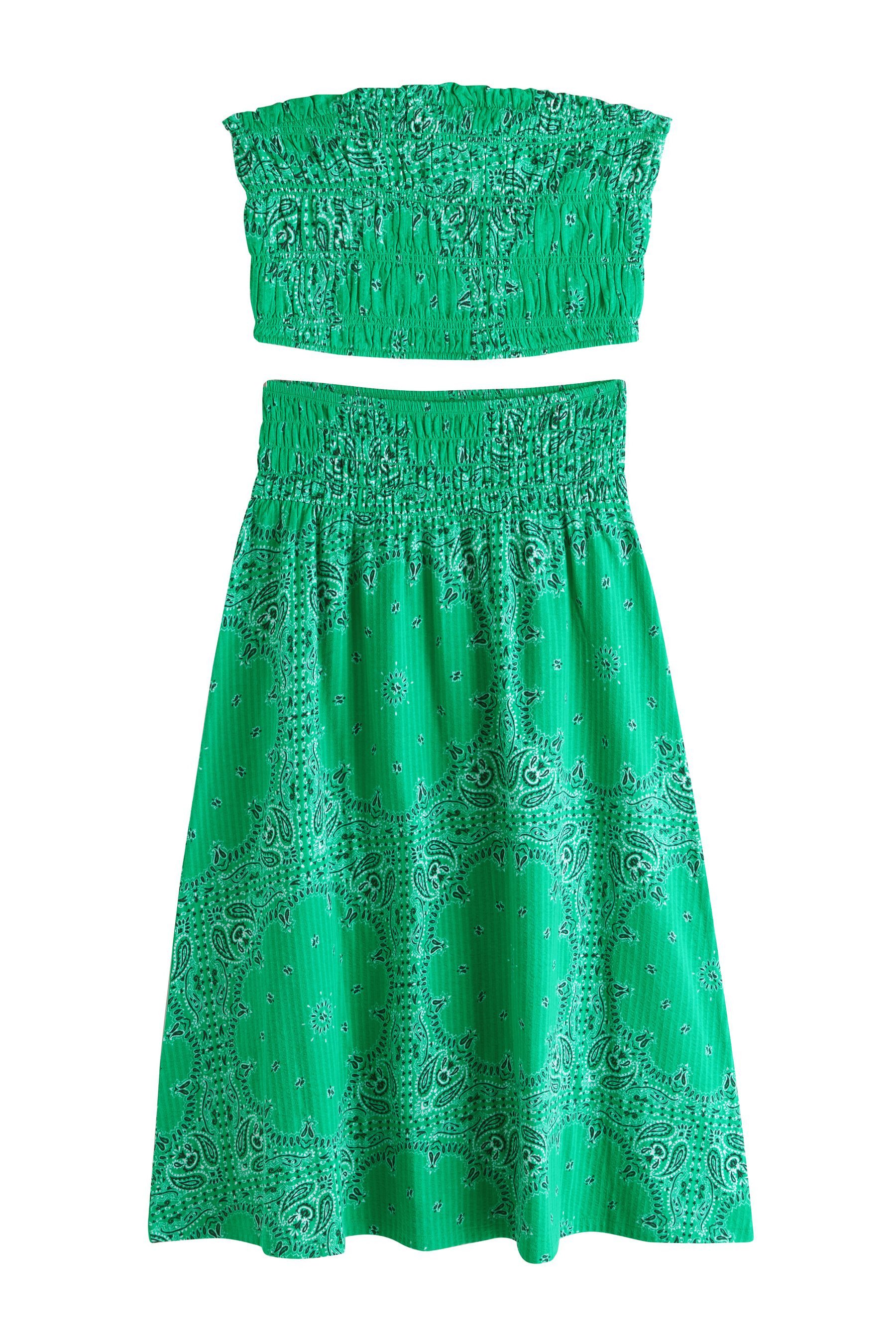 Next Maxirock Bandeau-Top und Maxirock im Co-Ord-Set (2-tlg)