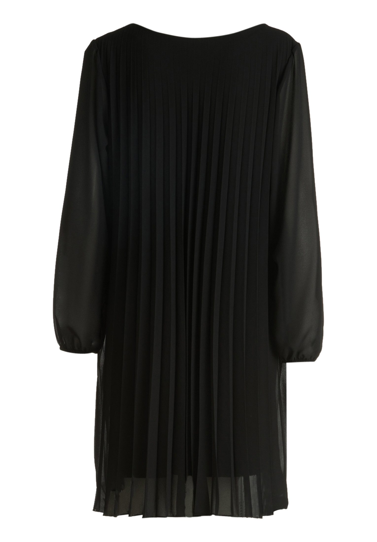 Betty&Co Chiffonkleid Damen Chiffonkleid mit Plissee günstig online kaufen