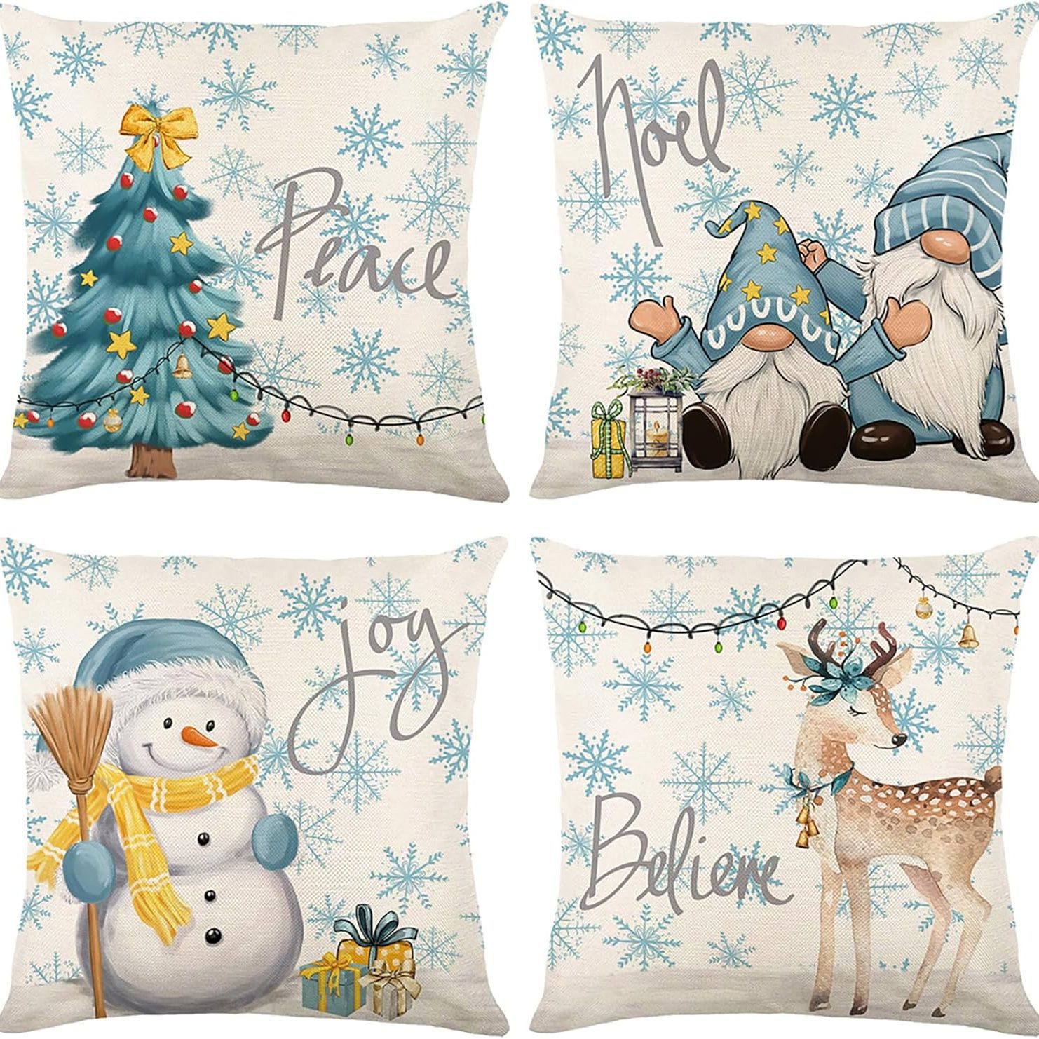 Coonoor Kissenbezug Weihnachtsdekoration Kissenbezüge 45 x günstig online kaufen