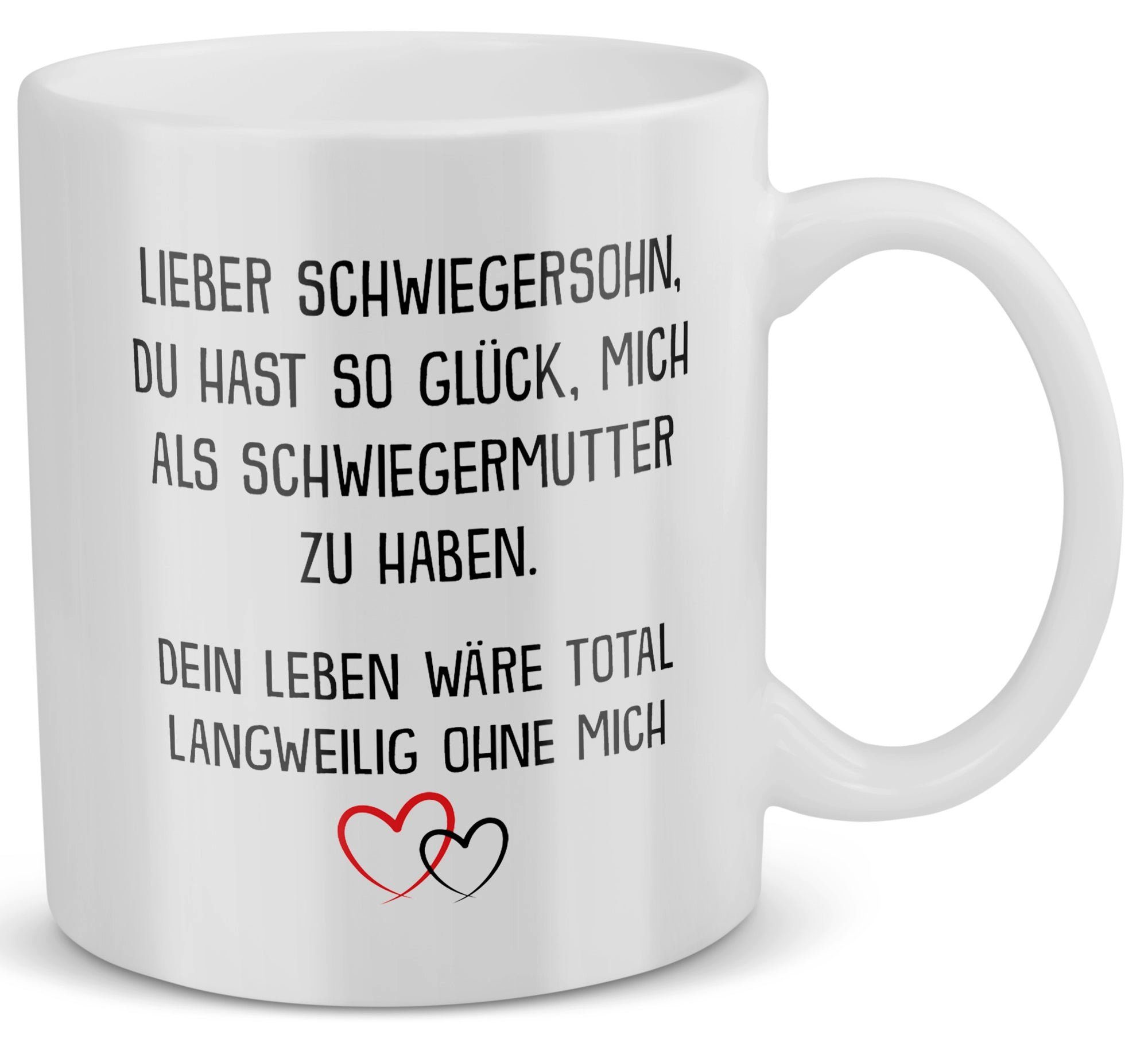 22Feels Tasse Schwiegersohn Geschenk von Schwiegermama Hochzeit