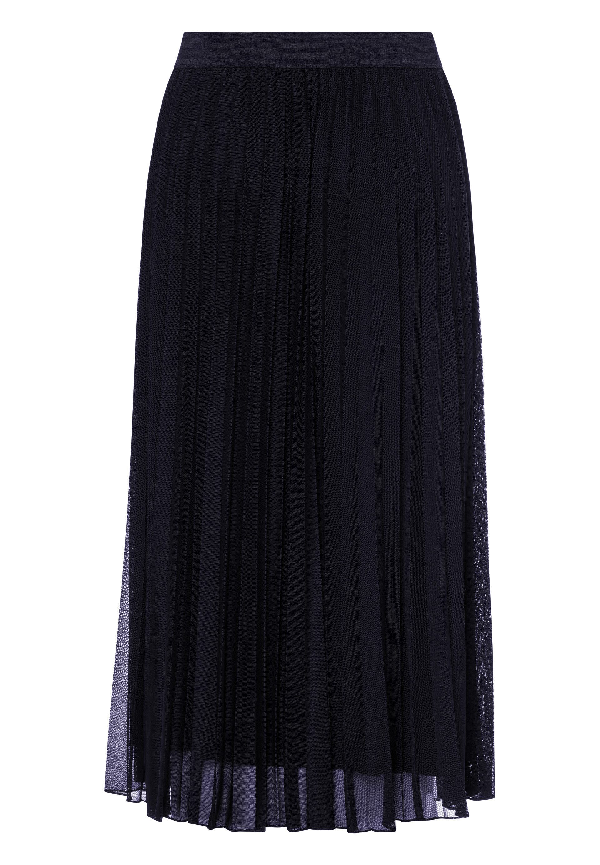 FRANK WALDER A-Linien-Rock in plissierter Struktur günstig online kaufen