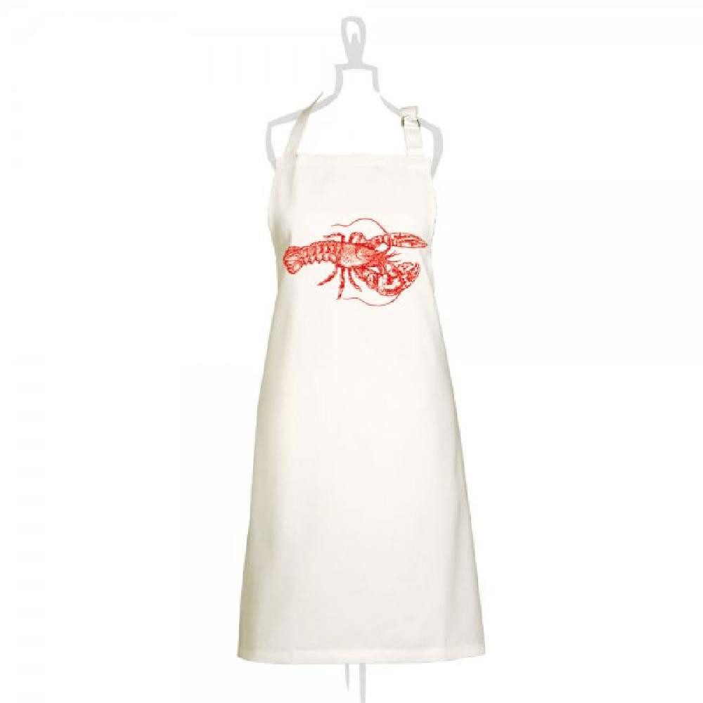 Frohstoff Kochschürze Schürze Hummer Rot Creme