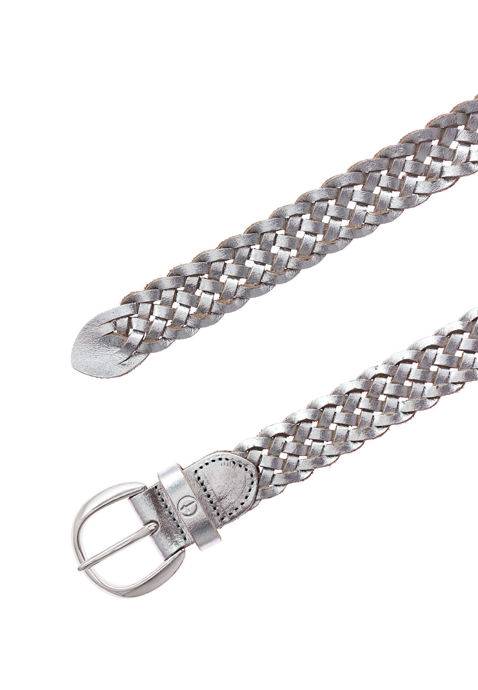 Tamaris Flechtgürtel "Dana Silver" (1-St) mit Flechtoptik