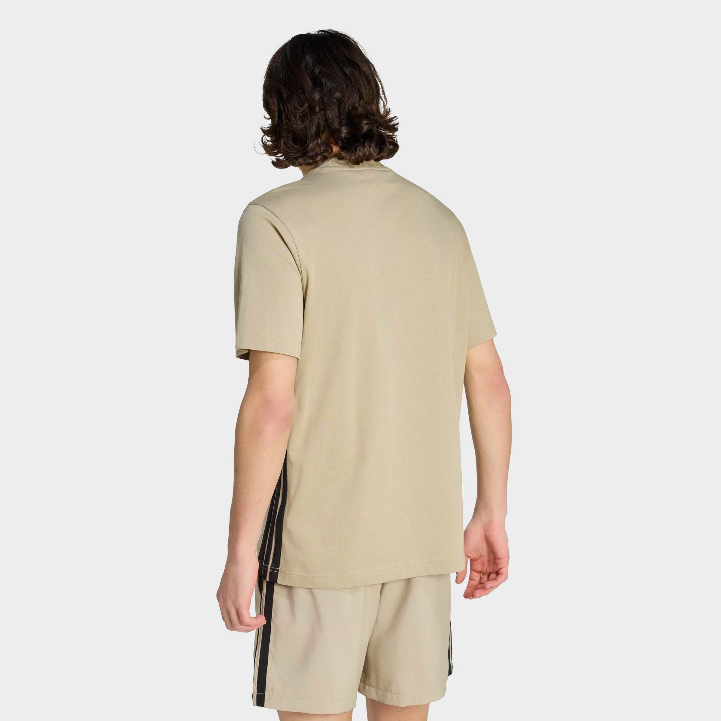 adidas Sportswear T-Shirt ESSENTIALS 3-STREIFEN SINGLE JERSEY mit Rundhalsa günstig online kaufen