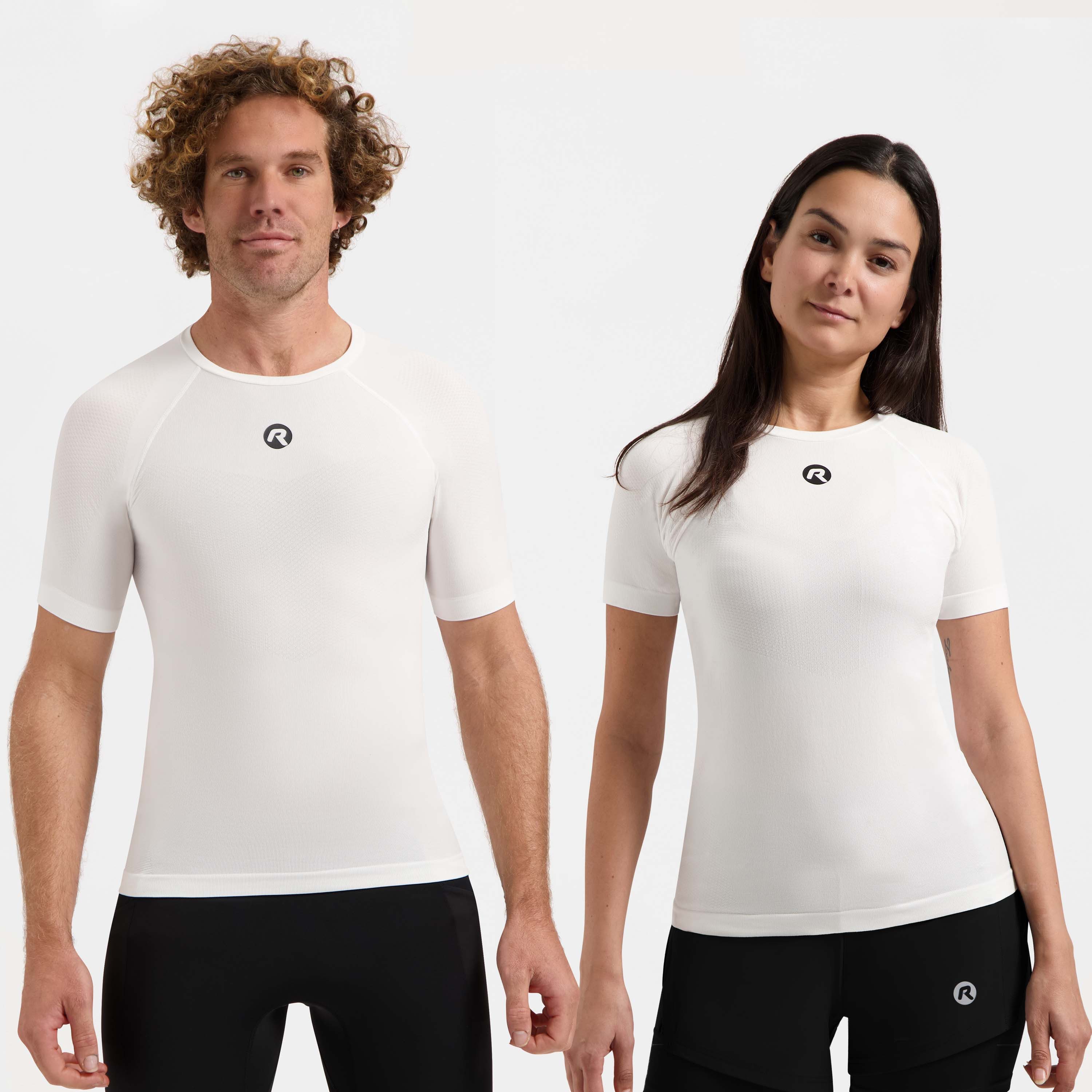 Rogelli Funktionsunterhemd Funktionsunterwäsche Kurzarm Shirt Unisex - Core 2-pack