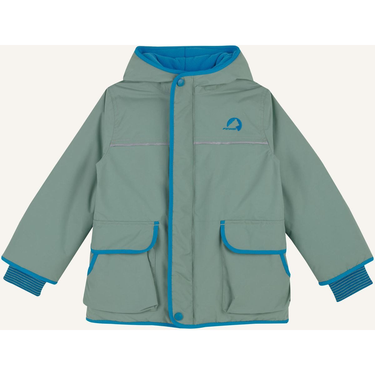 Finkid Outdoorjacke Talvi Sport Nachhaltige Kinder-Winterjacke mit hoher Wassersäule, winddicht