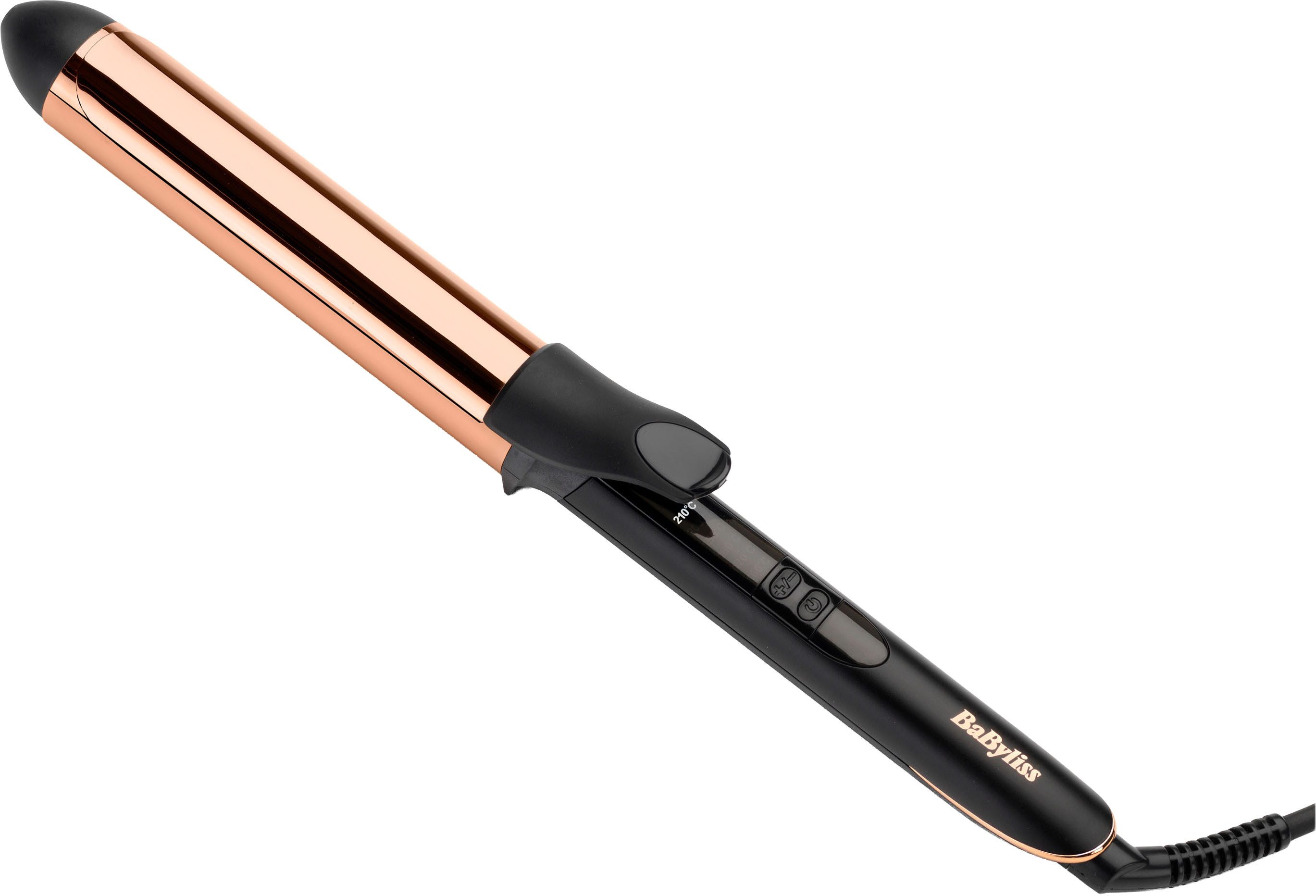 BaByliss Lockenstyler BaByliss Salon Brilliance Curls Lockenstab für große Locken, C459E, 32 mm Lockenstab, Advanced Ceramics™, 6 Temperaturstufen bis 210 °C