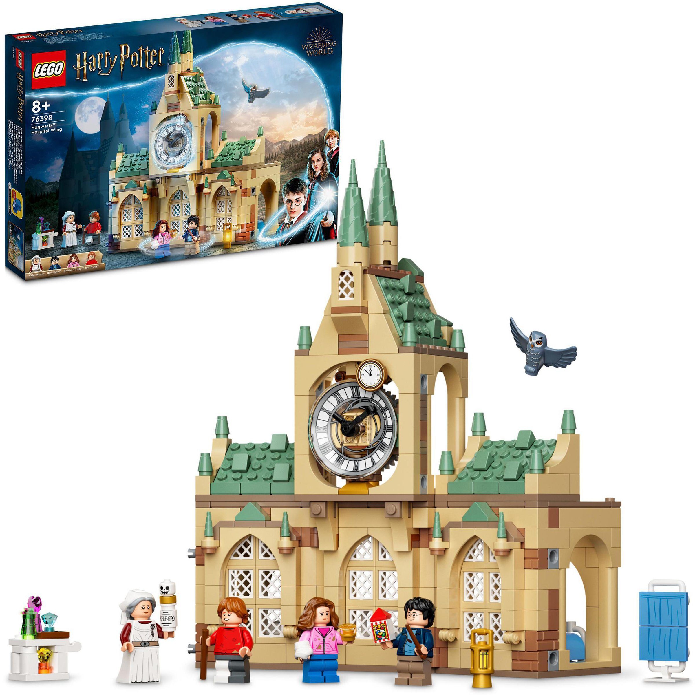 LEGO® Konstruktionsspielsteine Hogwarts™ Krankenflügel (76398), LEGO® Harry Potter™, (510 St), Made in Europe