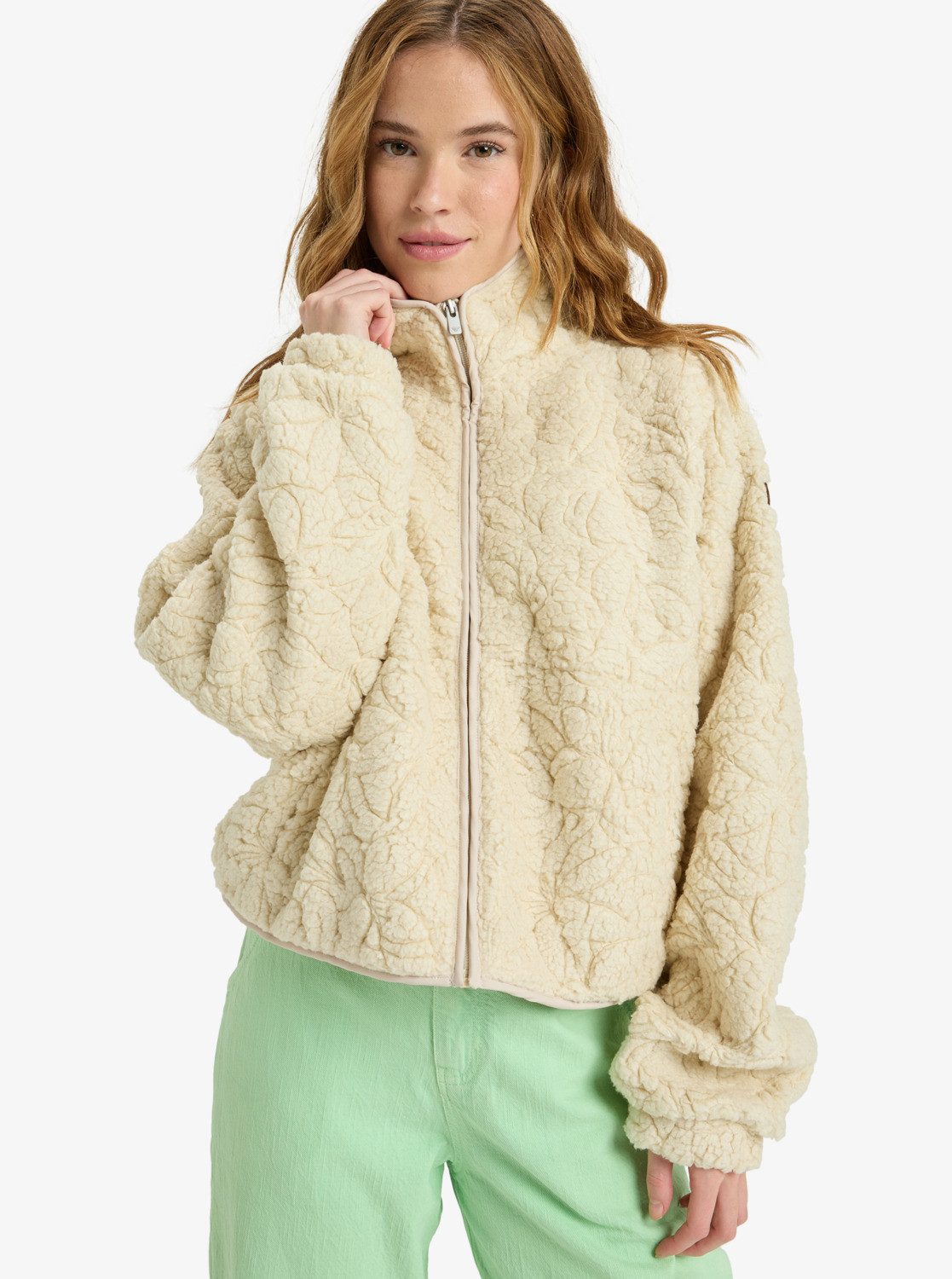 Roxy Fleecejacke BLURRY CLOUD (1-St) günstig online kaufen