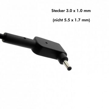 Acer Original Netzteil/Ladegerät 19V 2,37A 45W mit Netzstecker EU Trav Notebook-Netzteil (Stecker: 3.0 x 1.0 mm rund, Ausgangsleistung: 45 W)