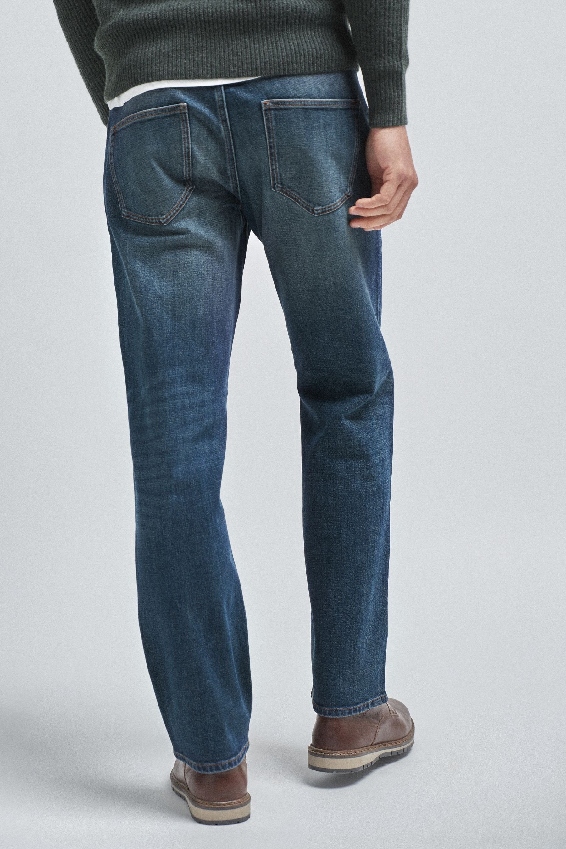 Next Essential Stretch-Jeans Relax-fit-Jeans Denim Dirty (1-tlg)