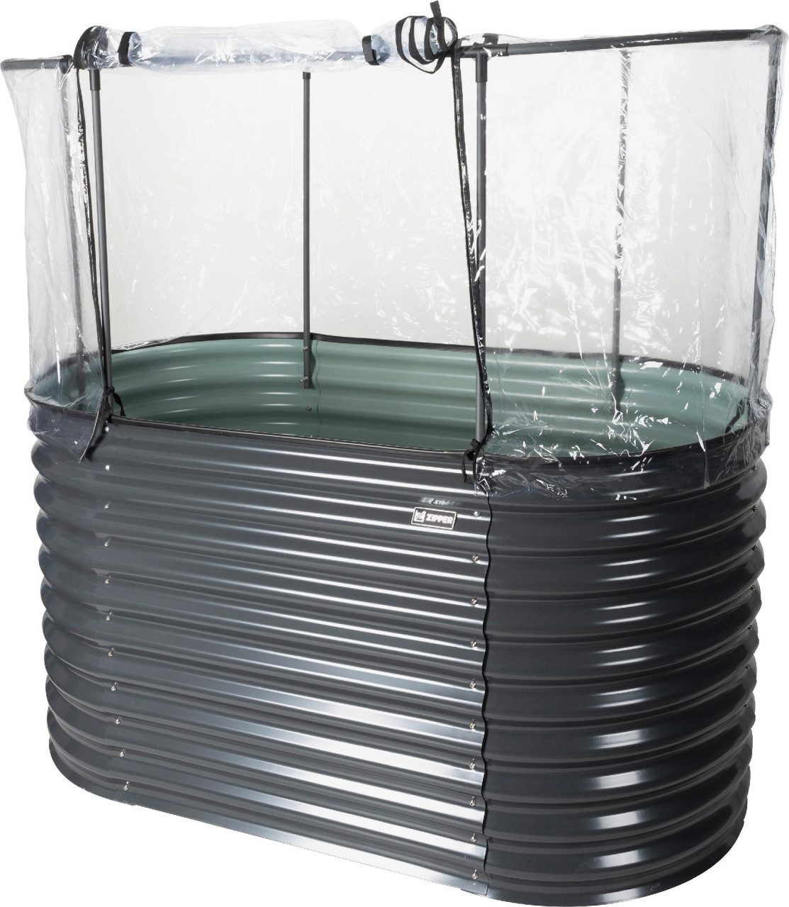 ZIPPER Hochbeet Zipper Hochbeet mit Abdeckung ZI-BGWH150