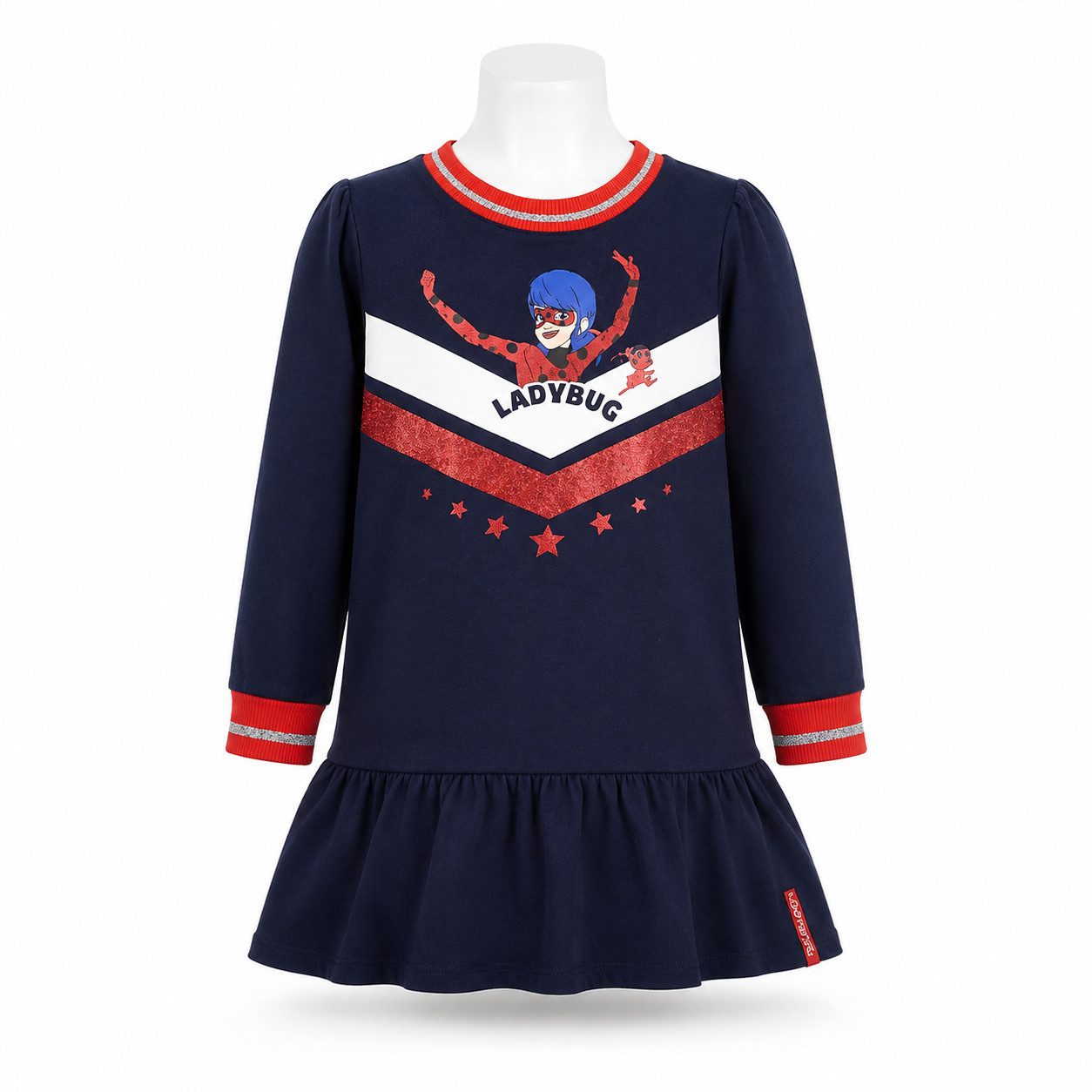 Miraculous - Ladybug Sommerkleid Miraculous Ladybug Kinder Mädchen Kleid Sommerkleid Gr. 104-128