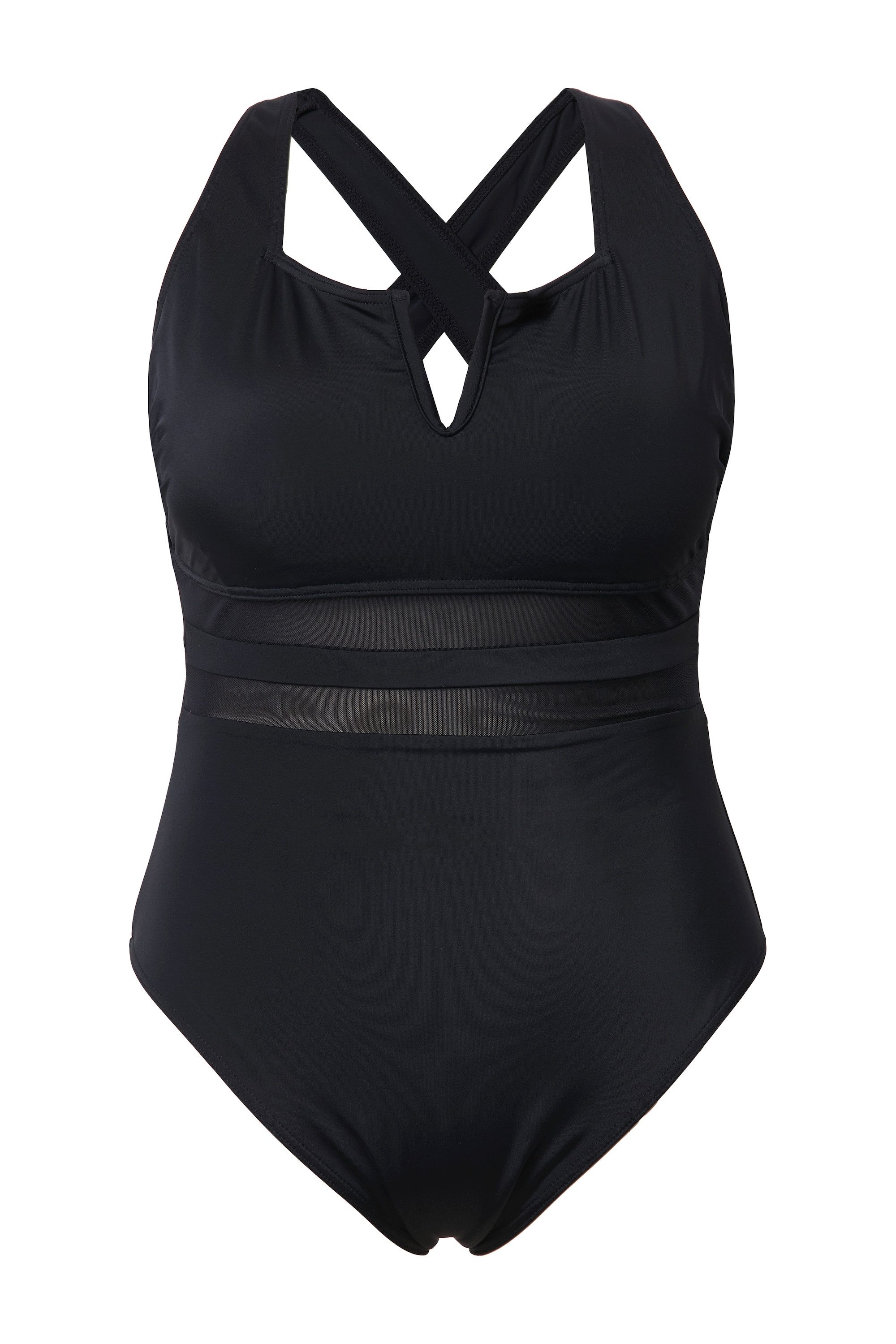 Studio Untold Badeanzug Badeanzug Softcups Mesh-Einsatz günstig online kaufen