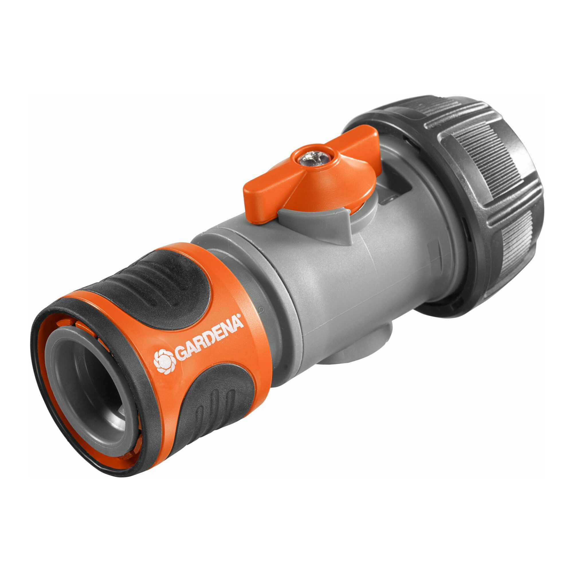 GARDENA Schlauchverbinder GARDENA Regulierstop, für 19 mm (3/4)- und 16 mm (5/8)-Schläuche