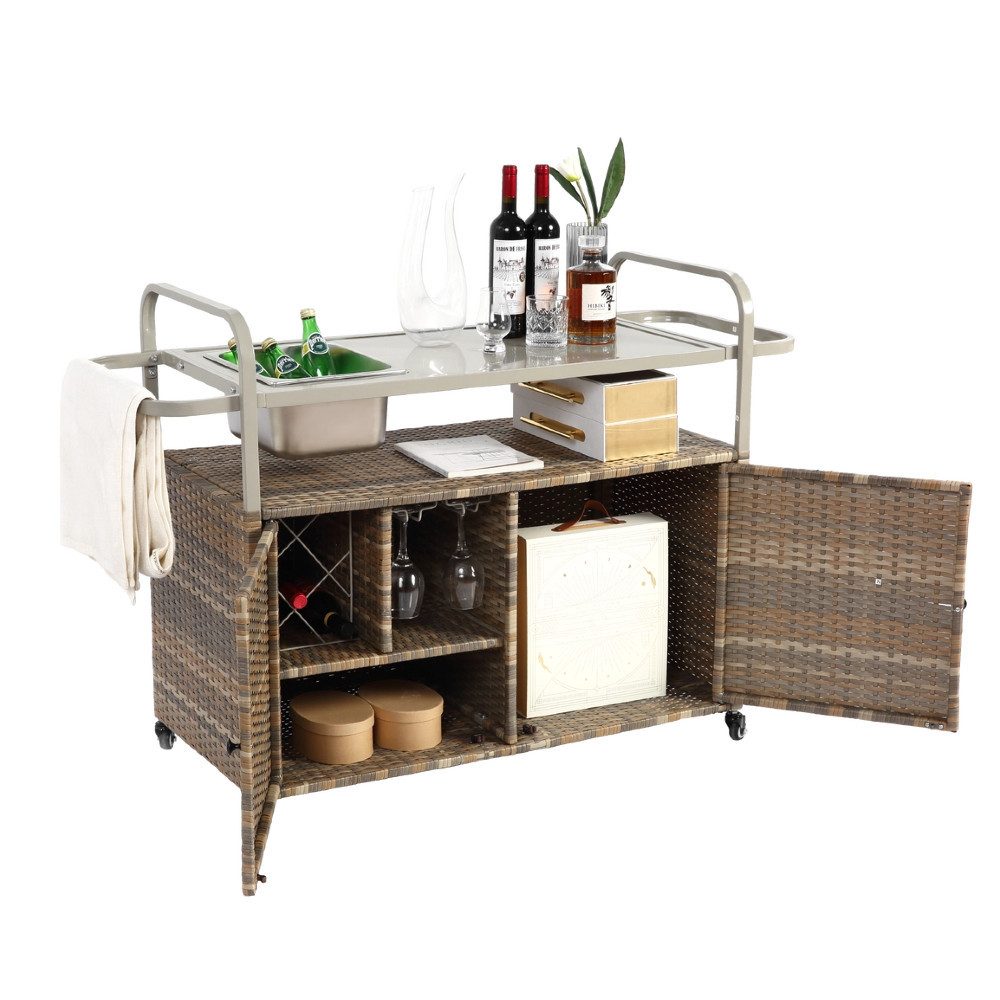 MODFU Servierwagen Outdoor Bar Tisch mit günstig online kaufen