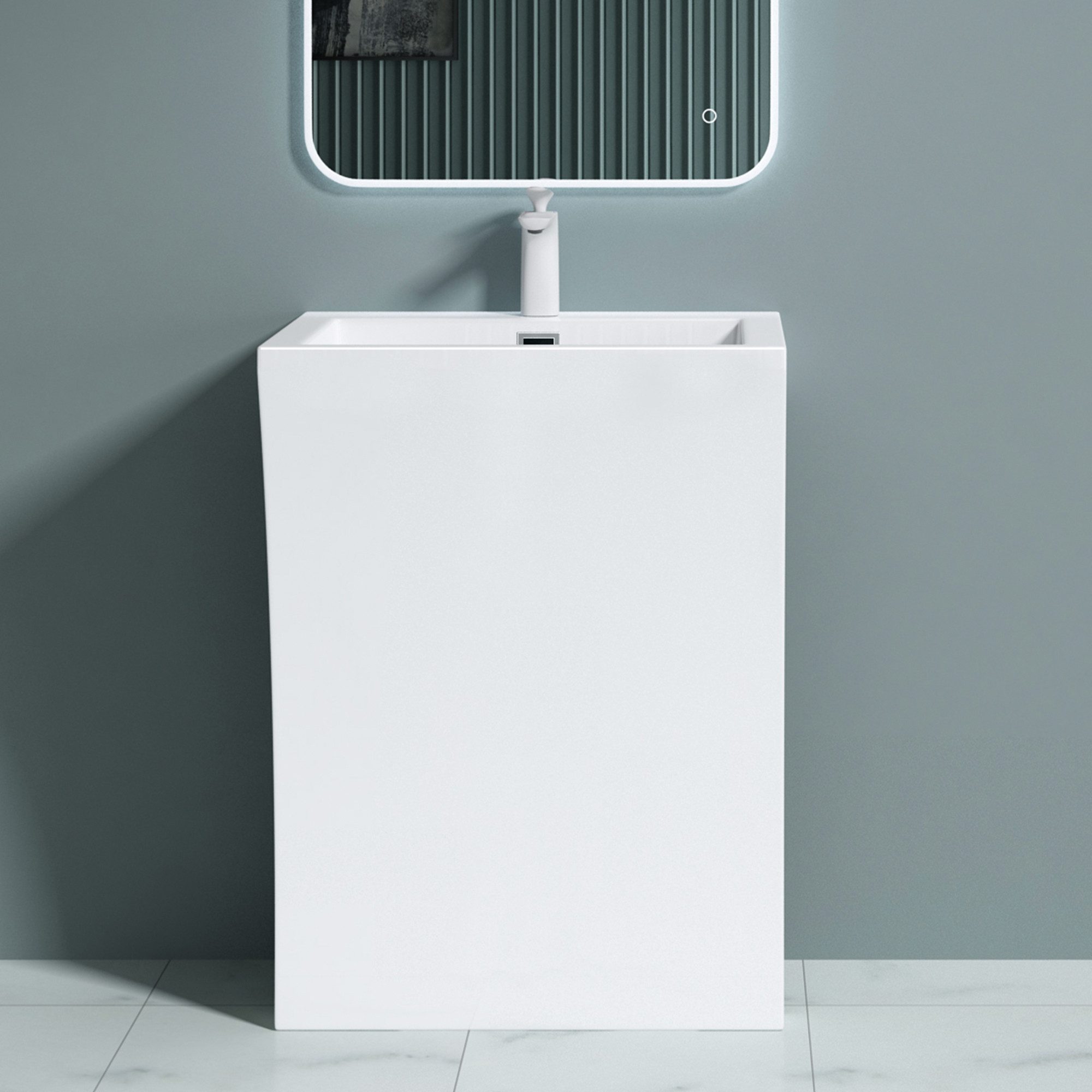 doporro Waschbecken Design Standwaschbecken Col07 Gussmarmor günstig online kaufen