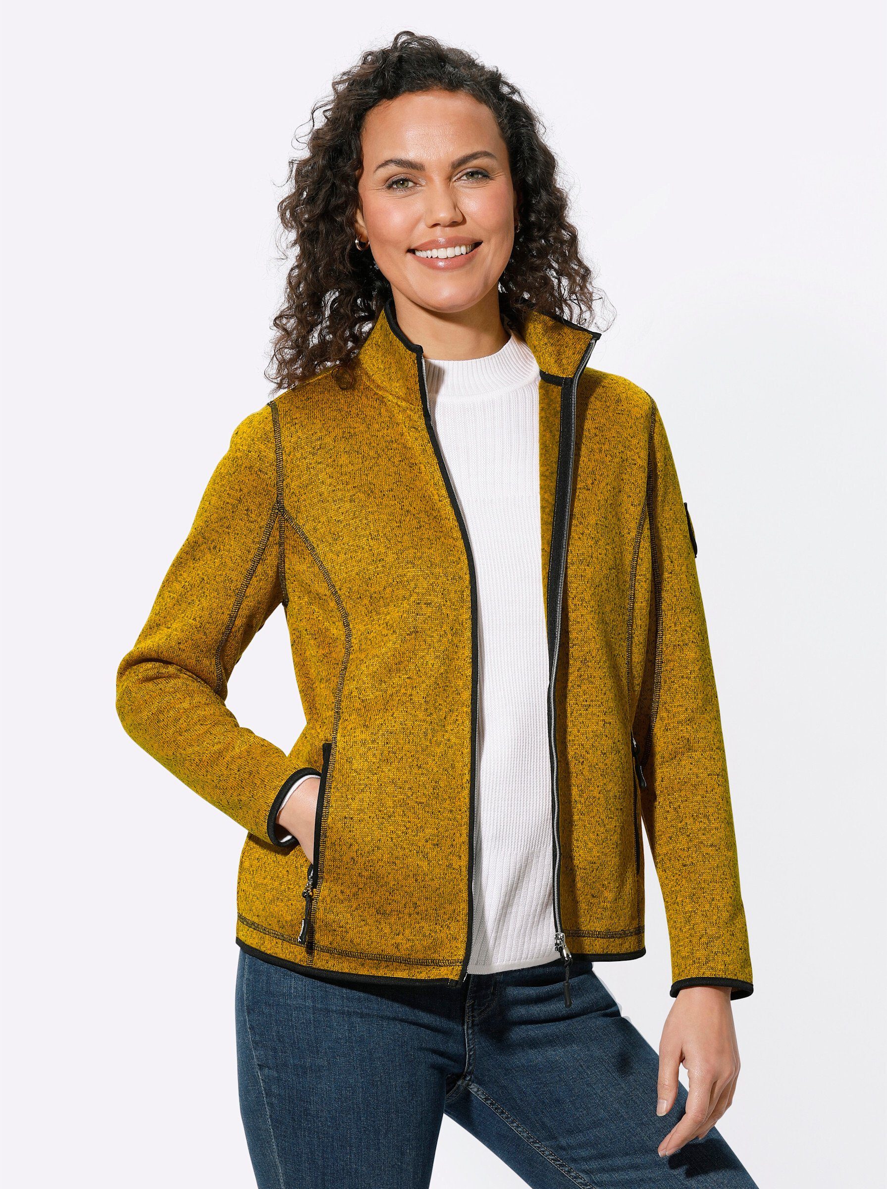 Witt T-Shirt Strickfleecejacke . günstig online kaufen