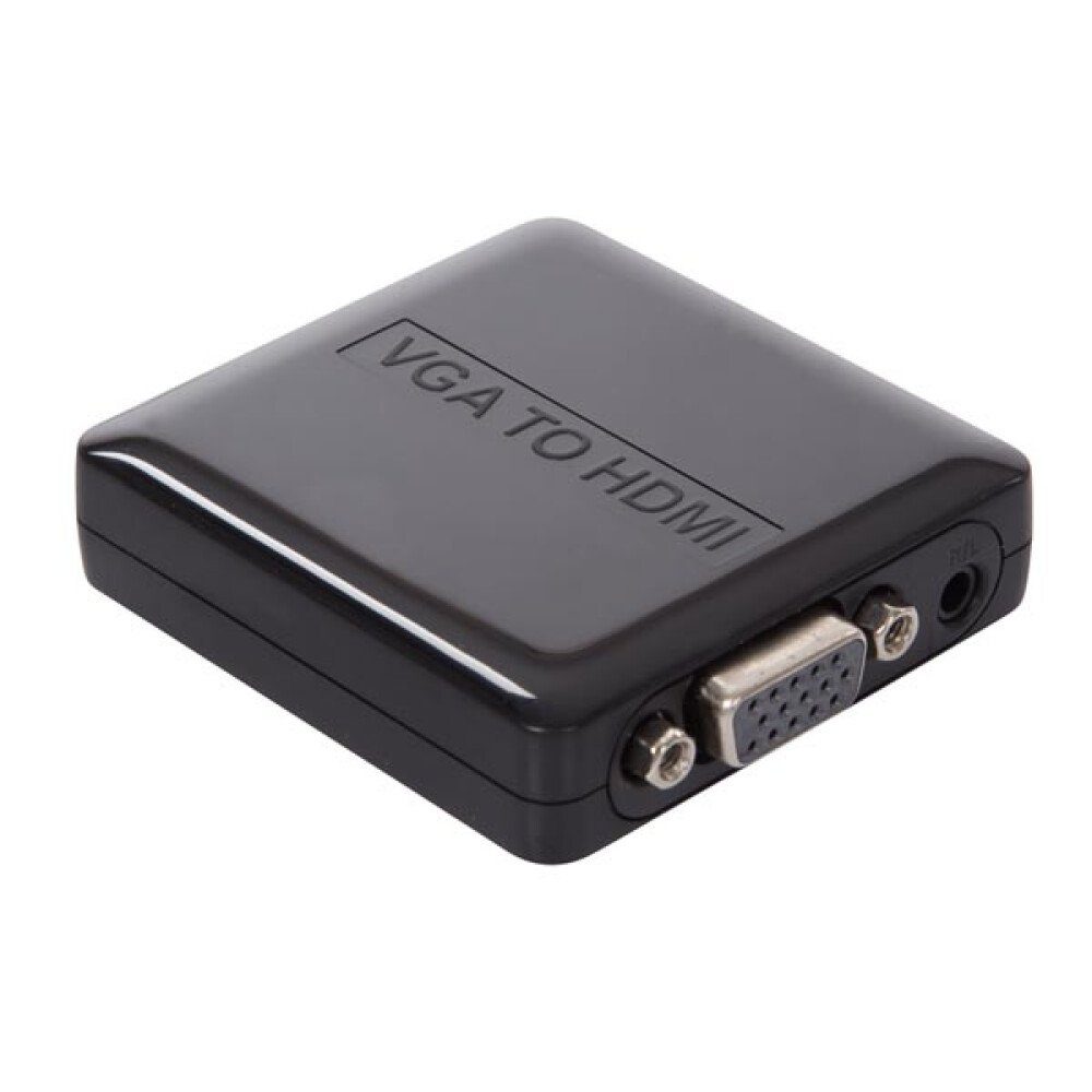 VGA + AUDIO AUF HDMI-WANDLER Audio- & Video-Adapter