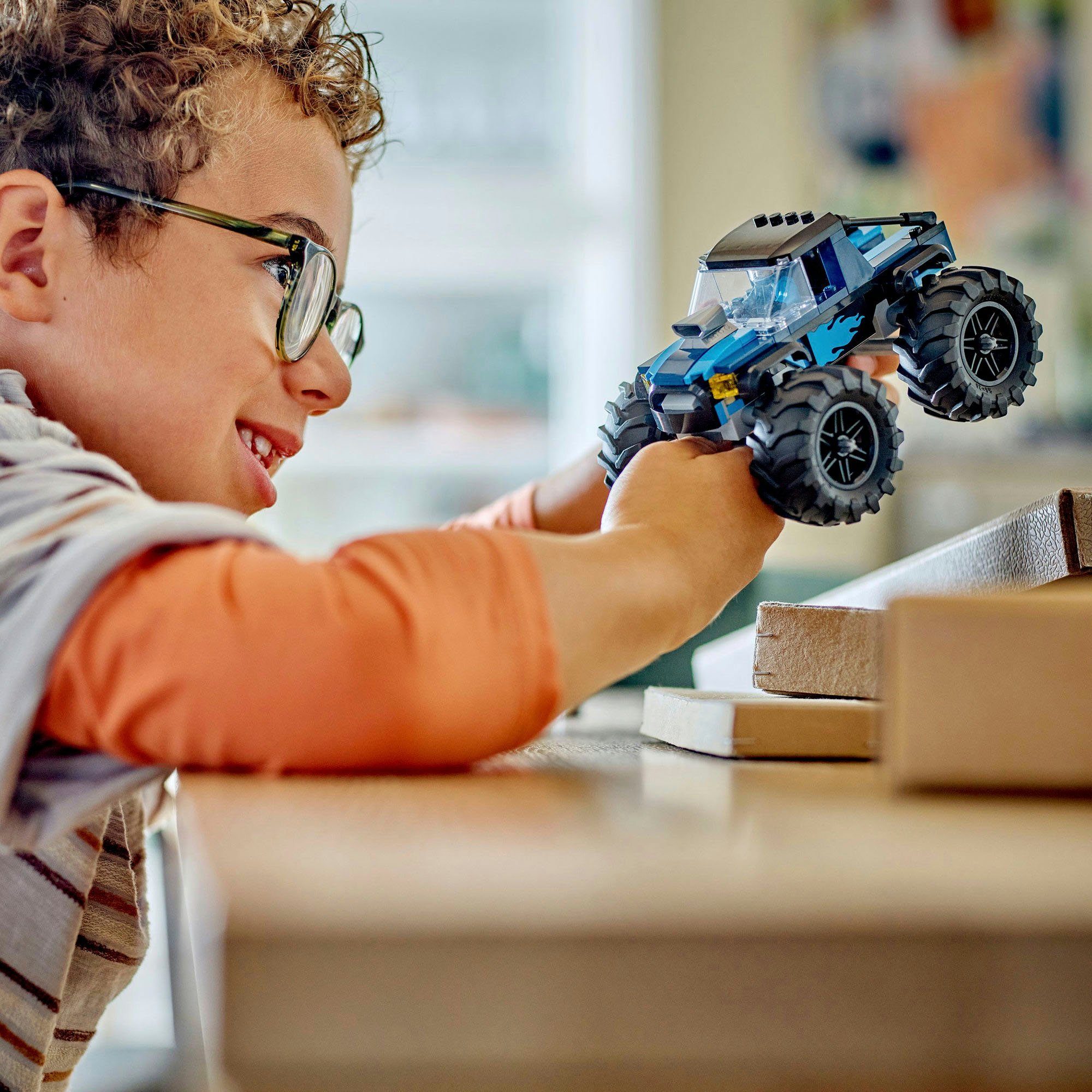 LEGO® Blauer Monstertruck (60402), LEGO City Konstruktionsspielsteine, (148 günstig online kaufen