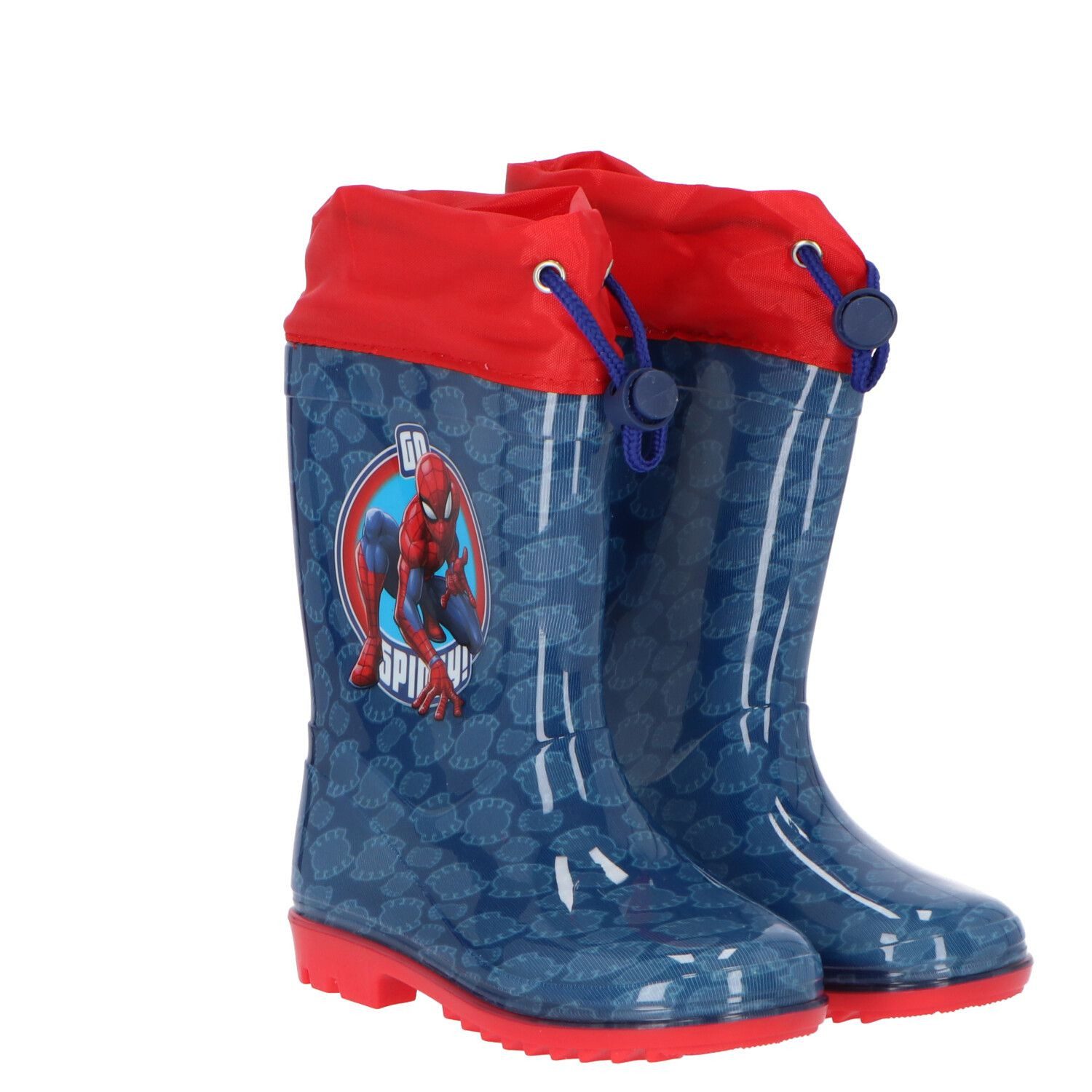 Spiderman Regenstiefel Wasserdichte Outdoor-Gummistiefel für Kinder Резиновые сапоги