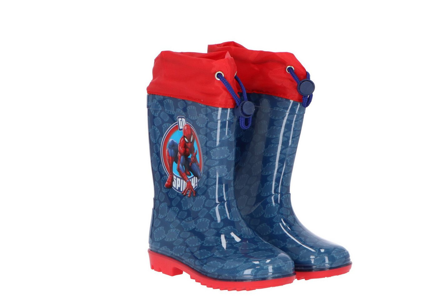 Spiderman Regenstiefel Wasserdichte Outdoor-Gummistiefel für Kinder Gummistiefel