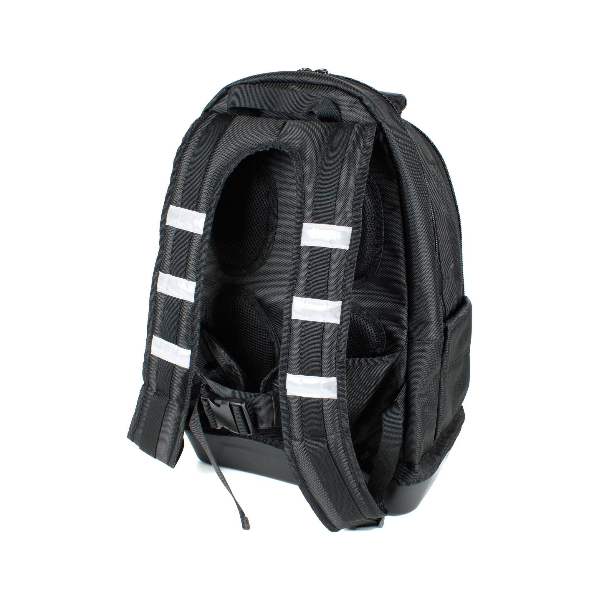 Mephisto-Tools Werkzeugtasche Werkzeugrucksack "Dragon" (34x54x23 cm, 36 L), 1680 Denier Gewebe, Robuster vielseitiger Rucksack, Traglast 40 KG