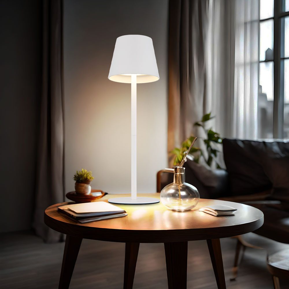 GLOBO LIGHTING LED Außen-Tischleuchte, LED-Leuchtmittel fest verbaut, Kaltw günstig online kaufen