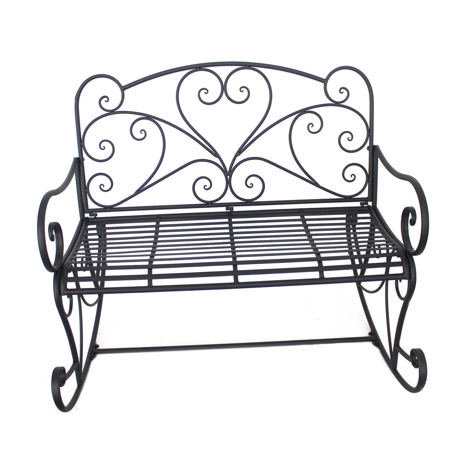 HTI-Living Gartenbank Nostalgische Metallbank Schaukelbank Curly günstig online kaufen