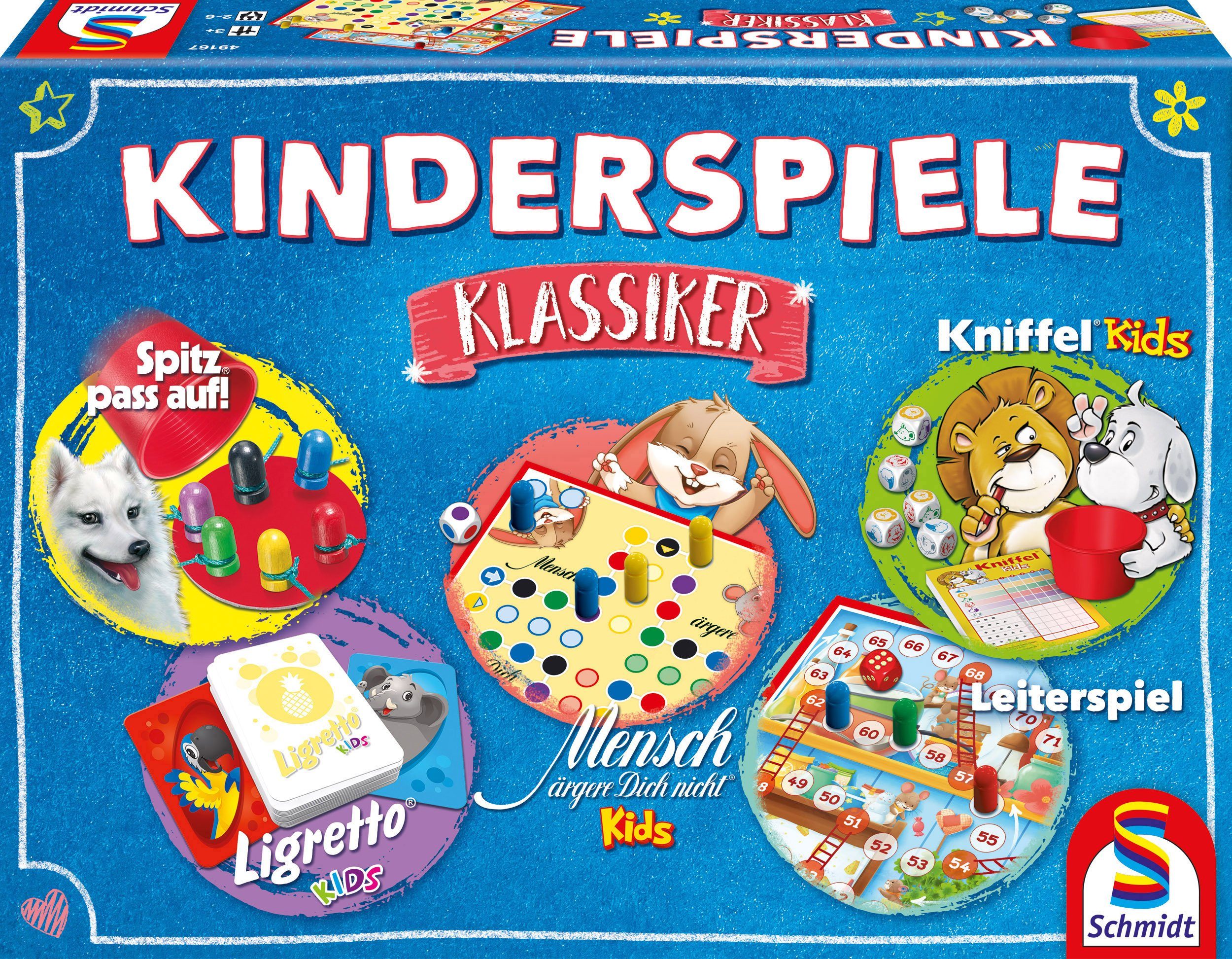 Schmidt Spiele Spielesammlung, Kinderspiele Klassiker