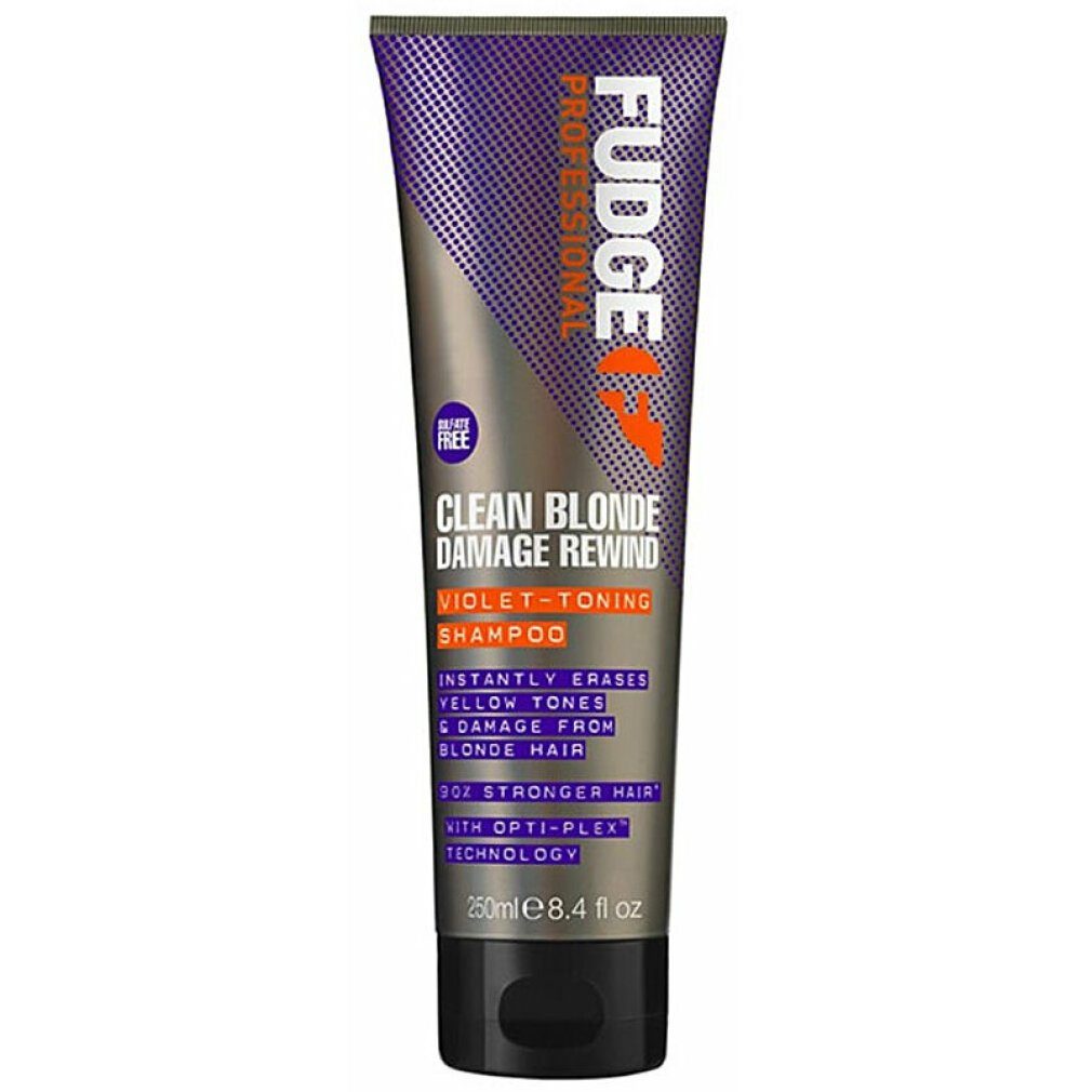 Fudge Haarshampoo Clean Blonde Damage Rewind Violet-Toning Shampoo 250ml