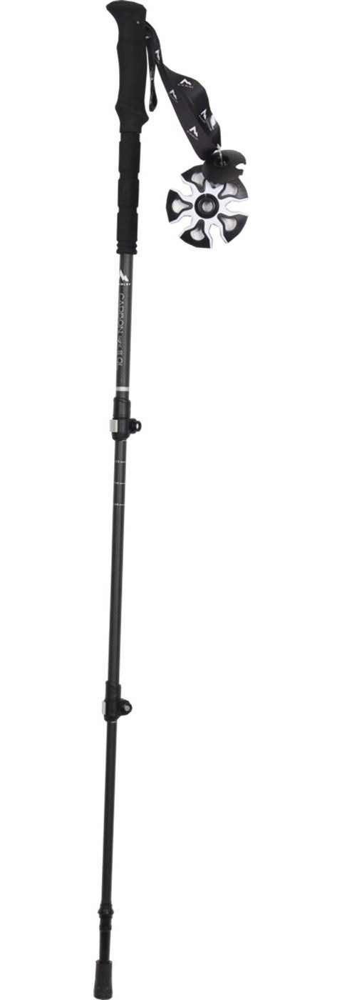 Wanderstock Wander-Stock Carbon light QL 101 SCHWARZ/SILBER