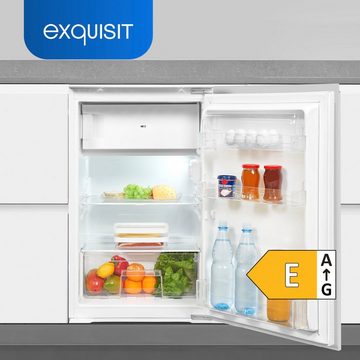 exquisit Einbaukühlschrank EKS131-4-E-040E, 88 cm hoch, 54 cm breit