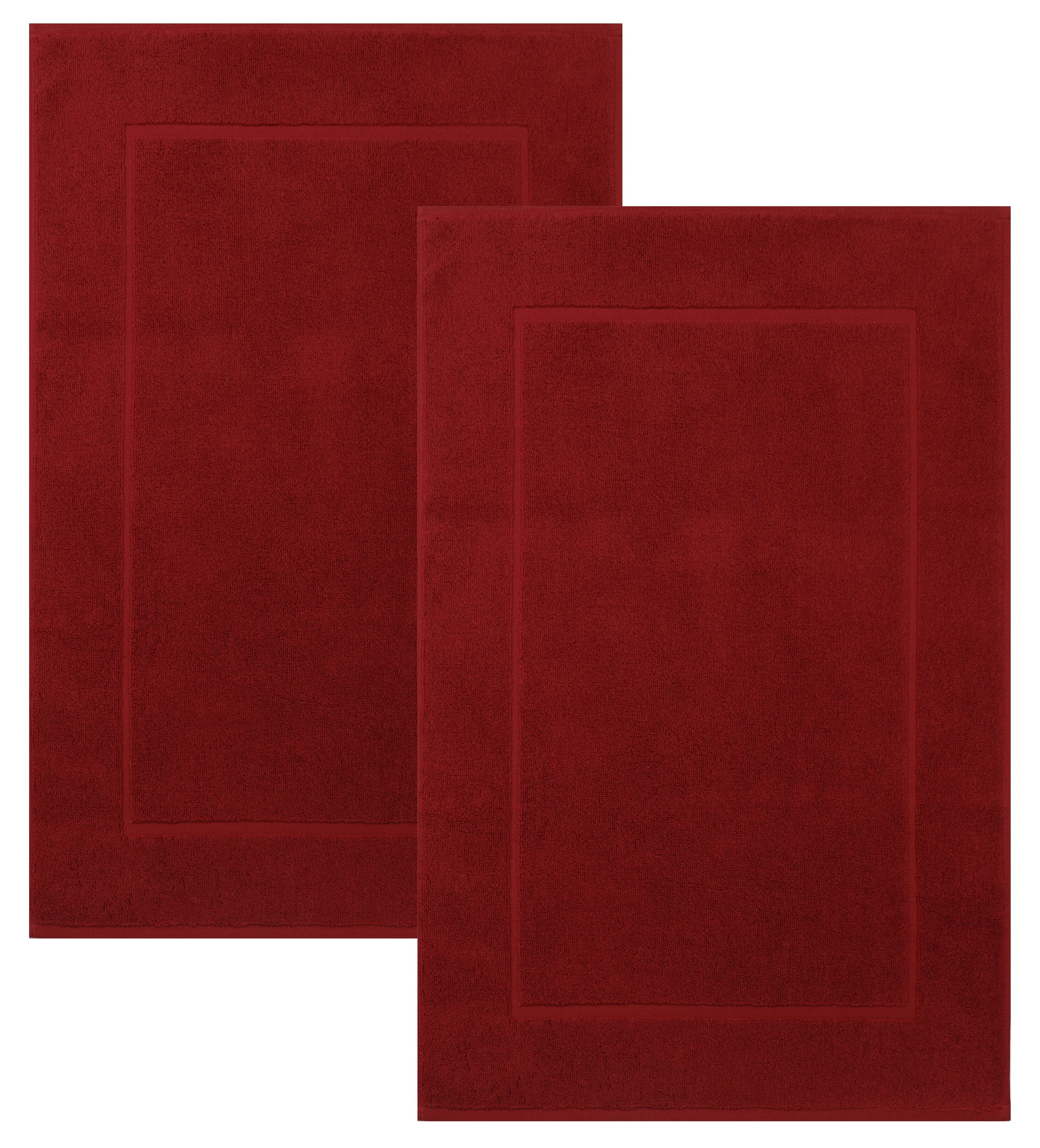 Betz Badematte 2 Stück Badvorleger Premium Badteppich Größe 50x70 cm, unbes günstig online kaufen